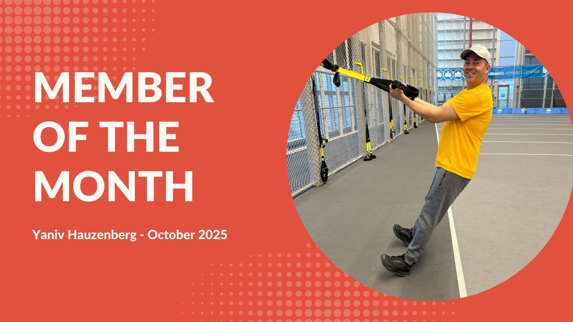 Yaniv Hauzenberg Oct 2025 MOTM