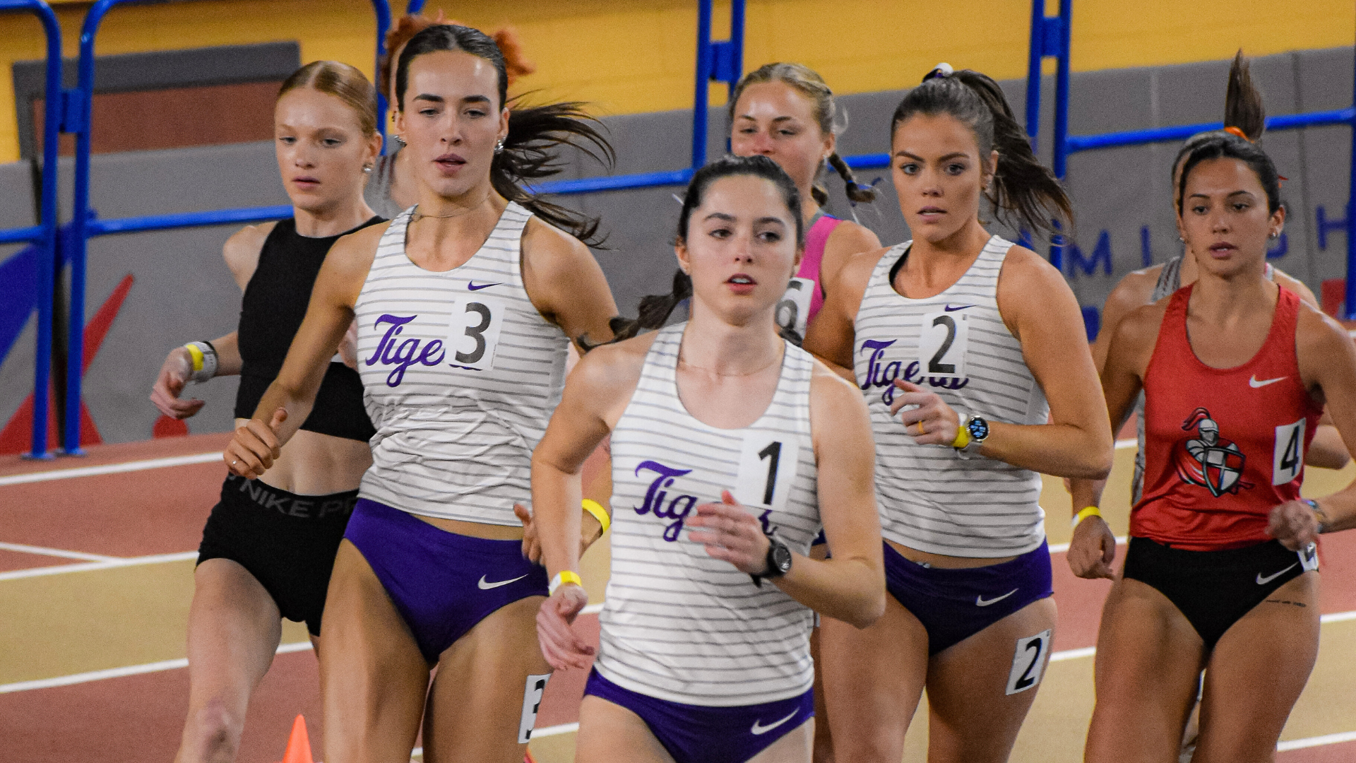 Izzi Breaux, Macie Cash, and Katelynn Nachtigal at Samford Open 2025