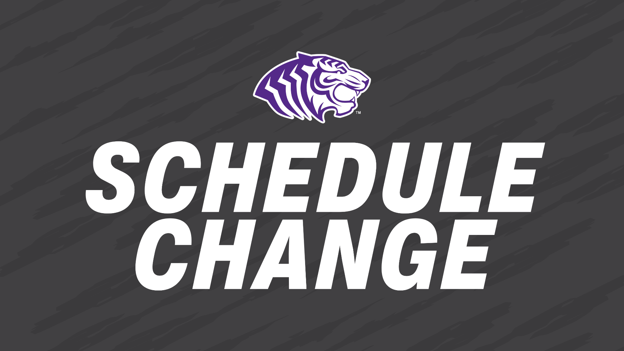 Schedule change