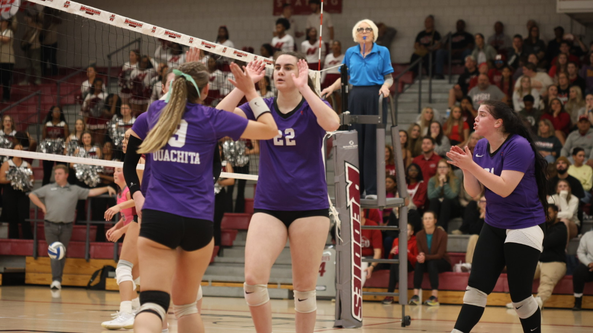 VB point celebration vs HSU 2025