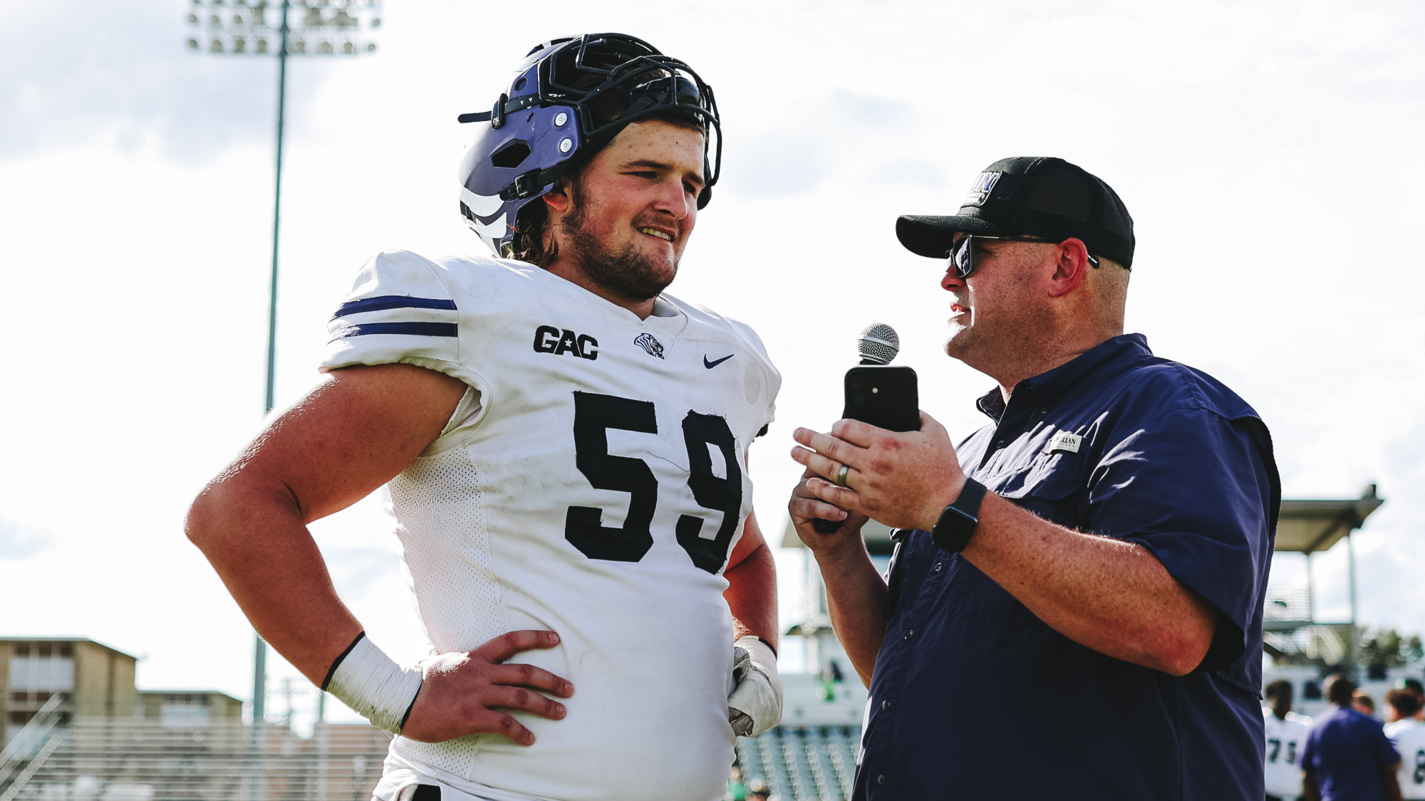 Dylan Horton interviewed by Chris Babb vs UAM 2025