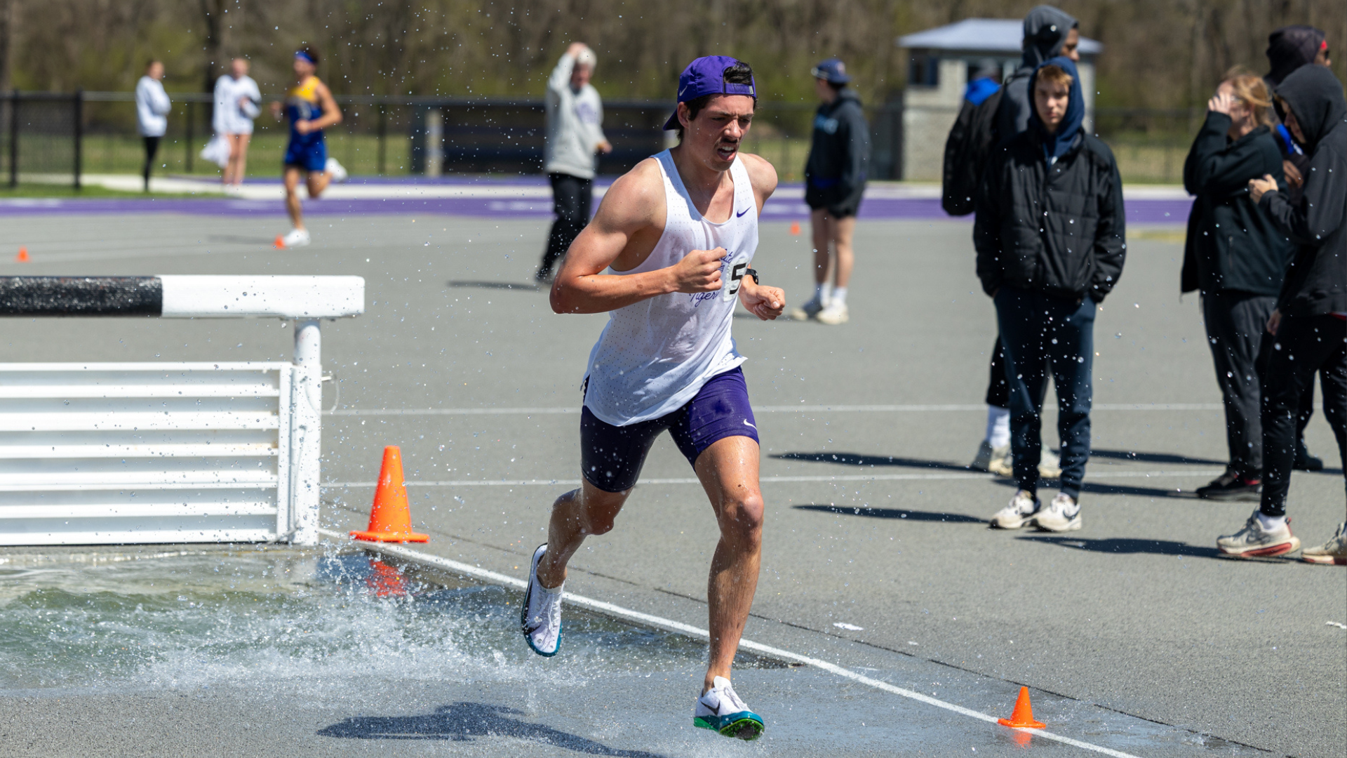 Josh Tibbs in 3000m Steeplechase at Ouachita Invitational 2025