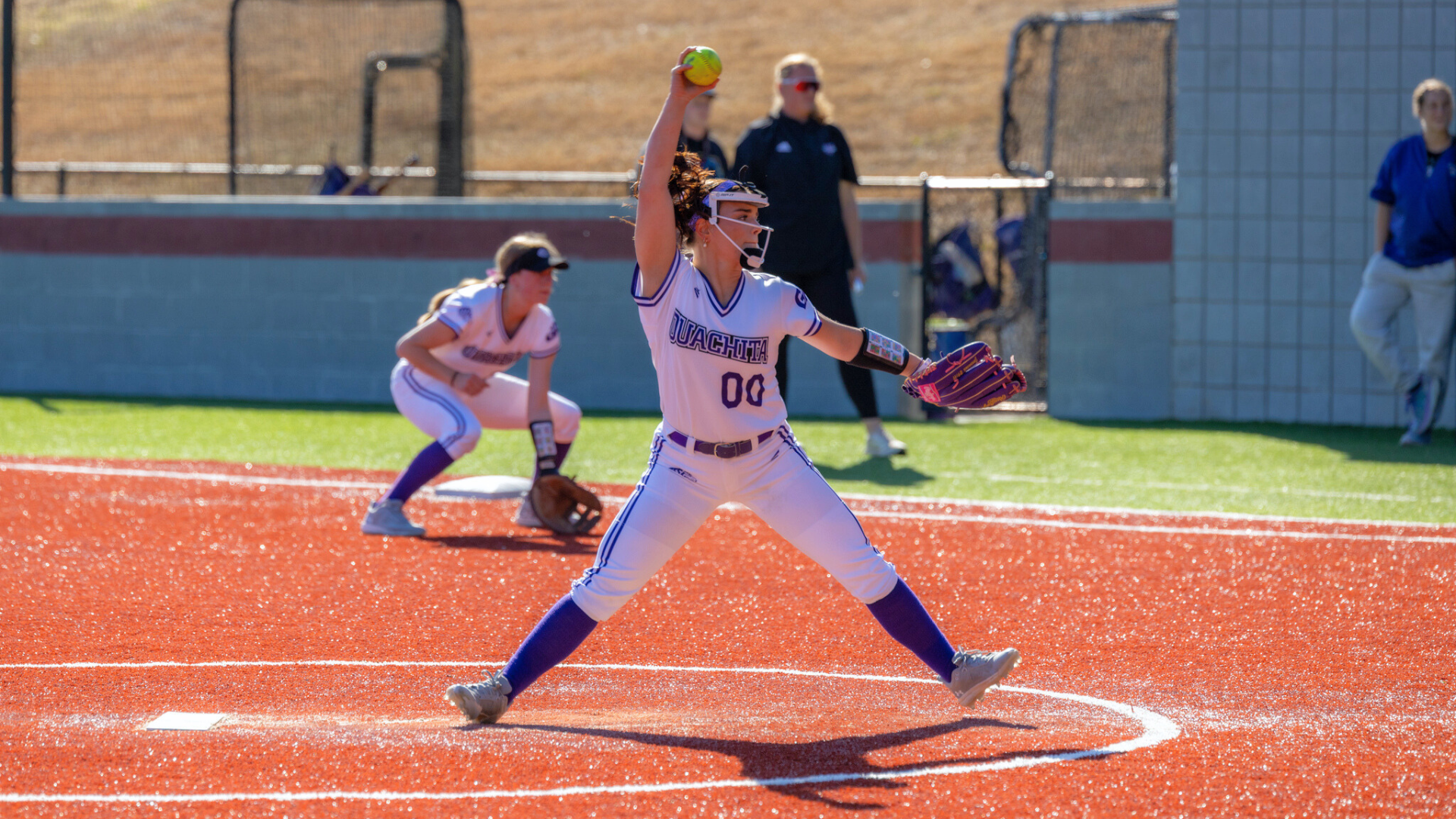 Catie Amador Pitching at HSU 2025
