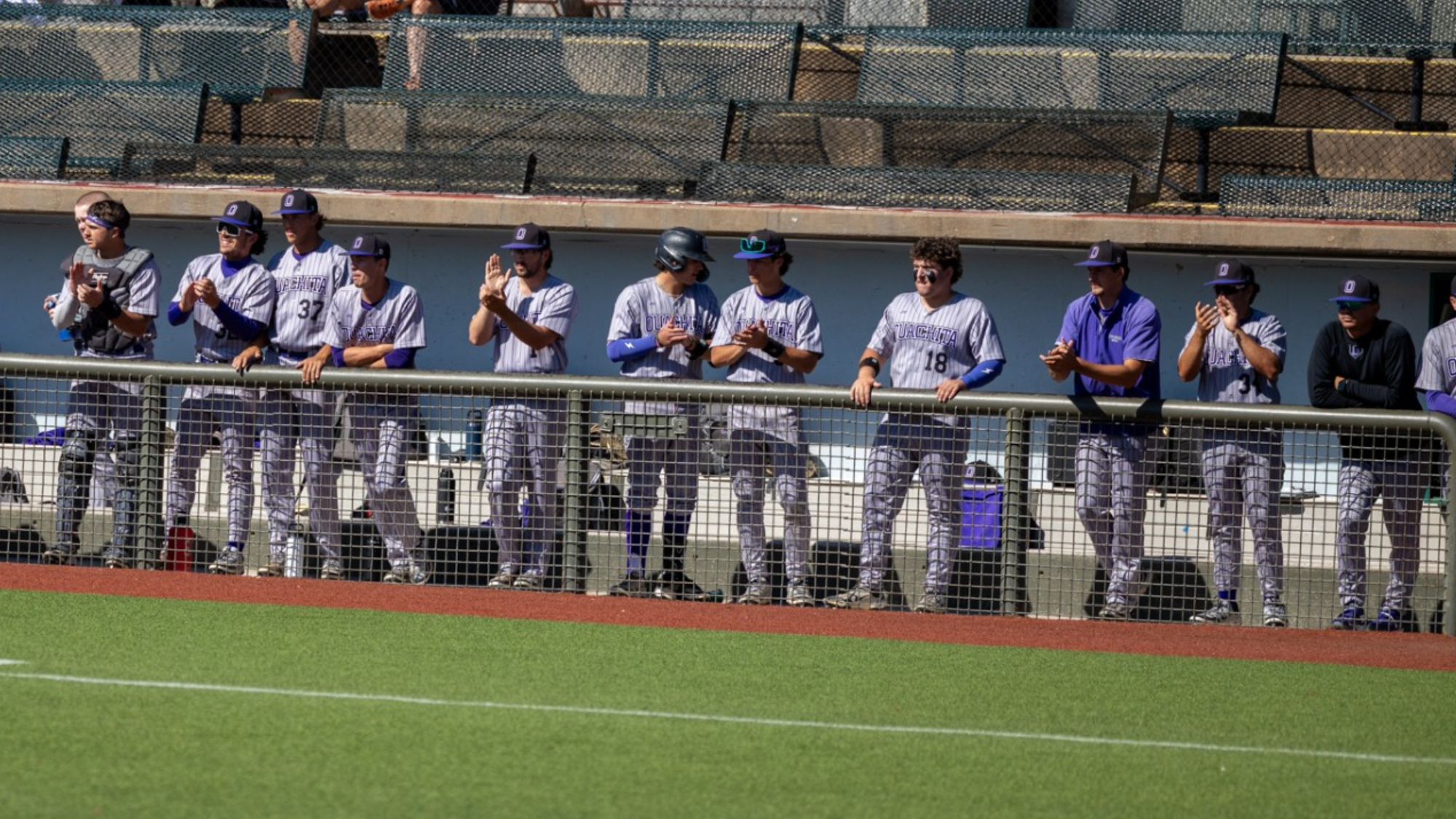 Baseball dugout in Enid 2025