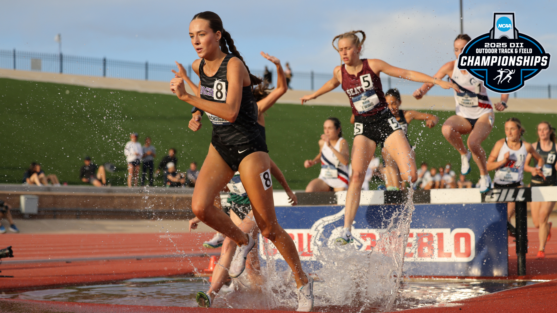 Katelynn Nachtigal in Steeple at 2025 NCAA National Championships