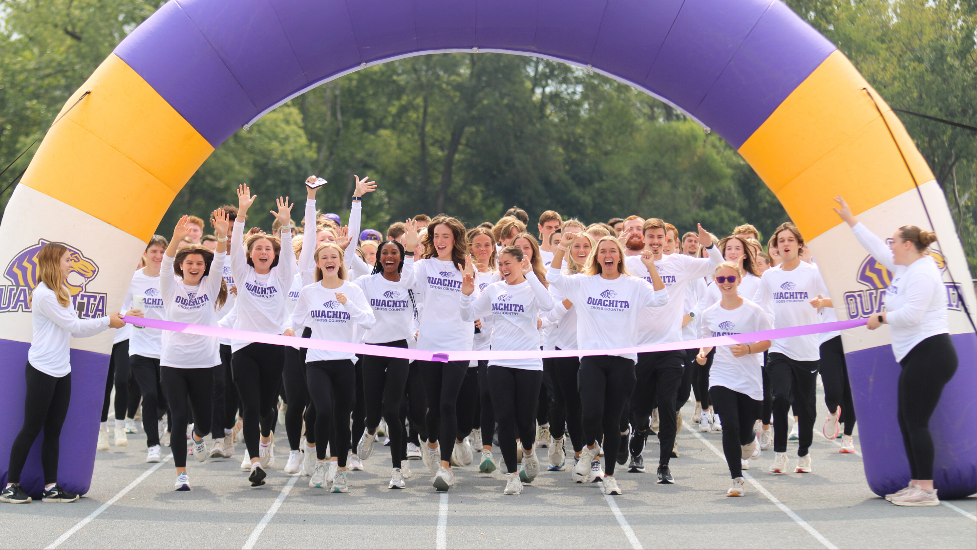 Hickingbotham Family Track & Field ribbon cutting 8.25.2025
