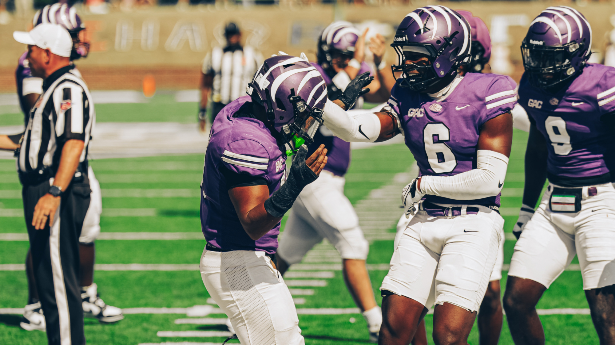 Smith and Phillips celebrate TD vs SNU 2026