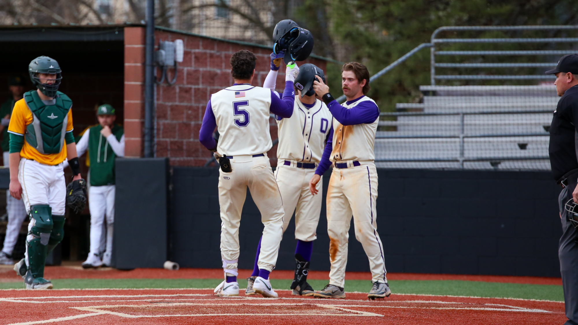 David Bull and Reece McWilliams HR celebration 2026 vs MOSO