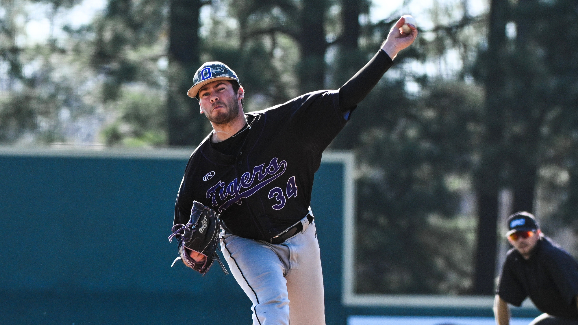 Lucas Mercado pitching vs Harding 2026