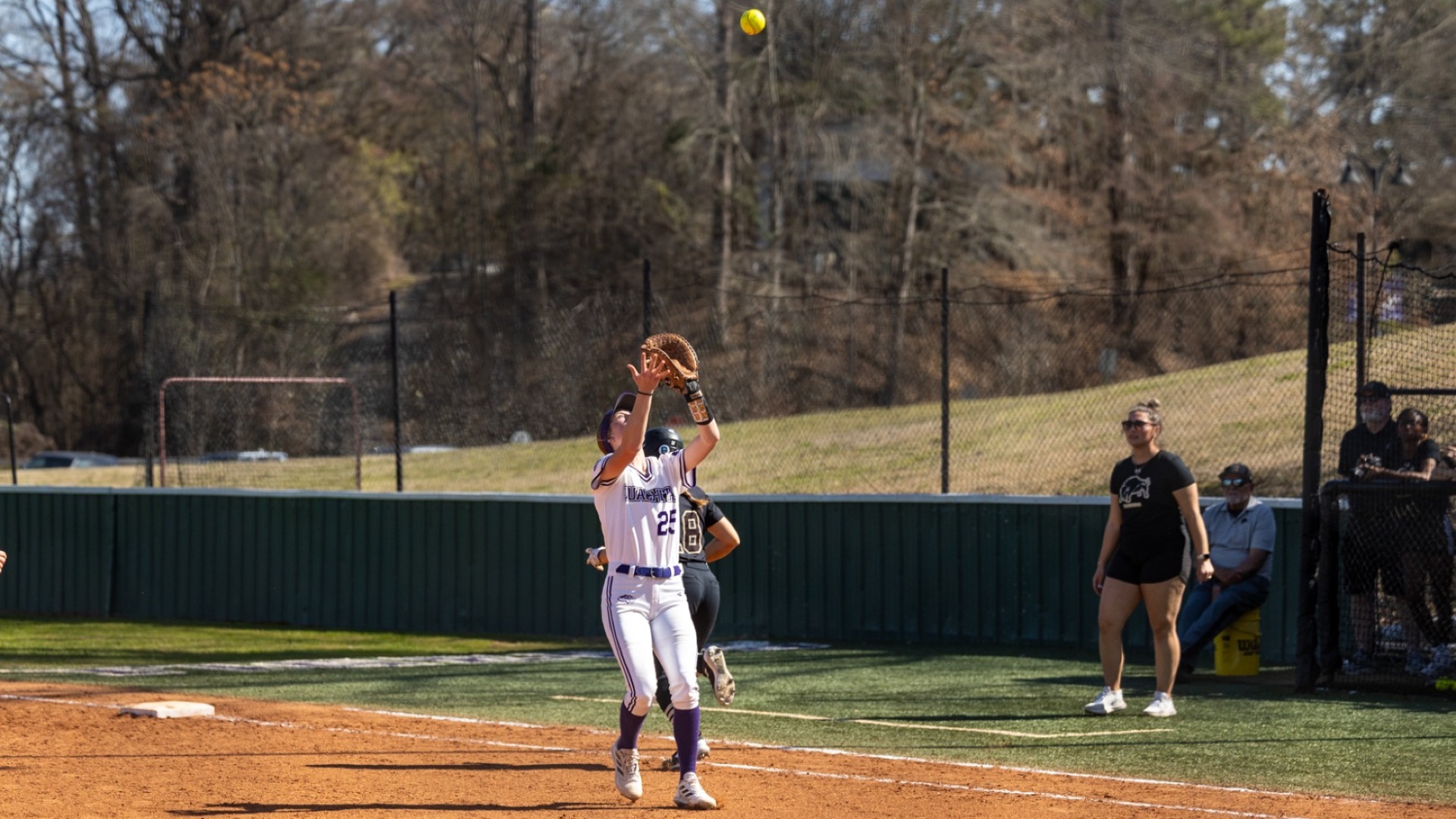 Jordyn Merrett fielding vs Harding