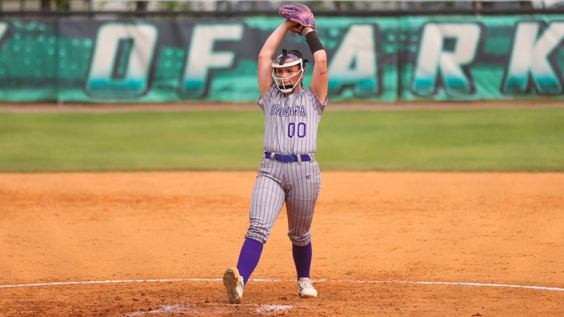 Catie Amador pitching vs UAM