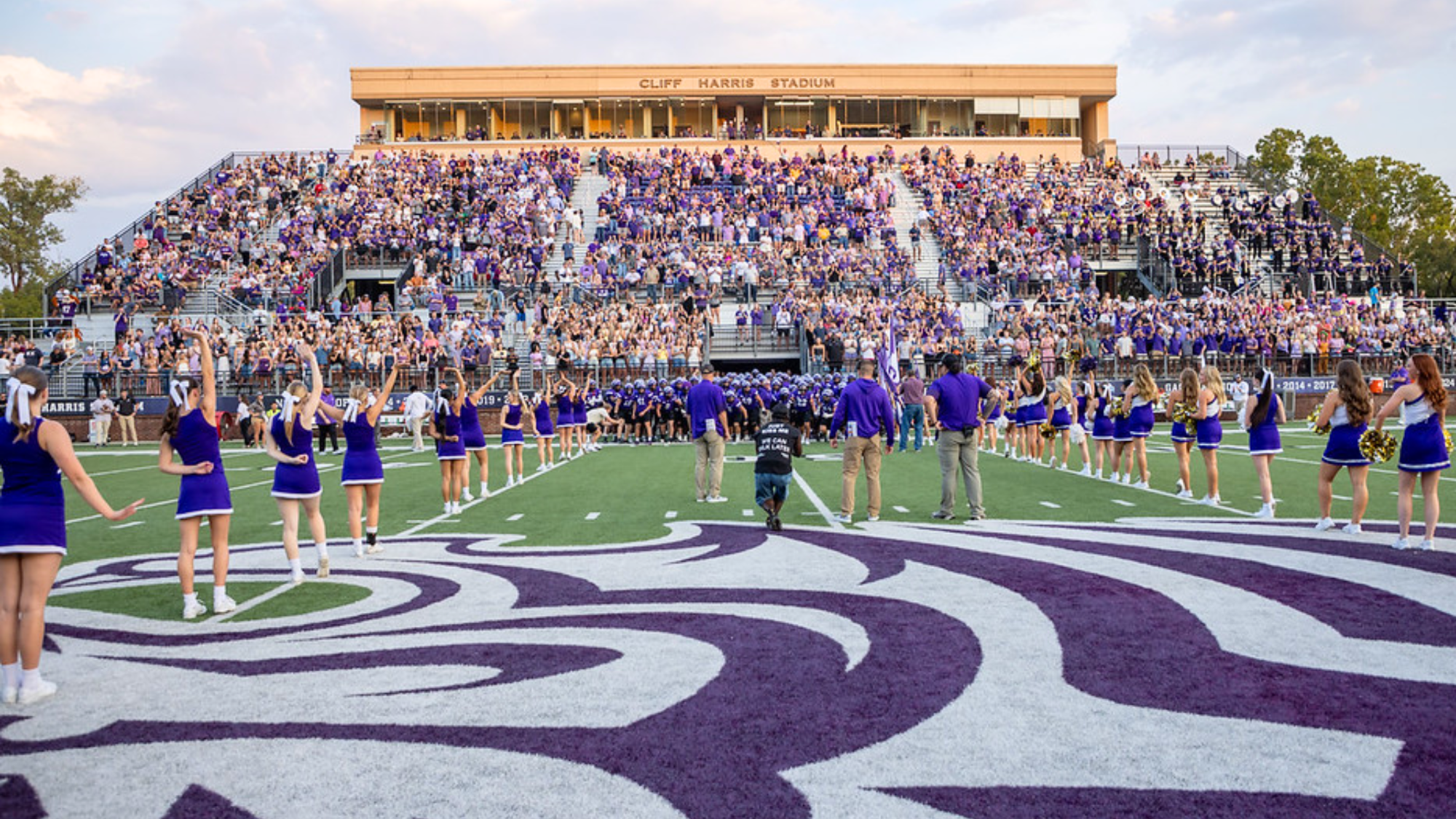 Cliff Harris Stadium crowd shot 2026