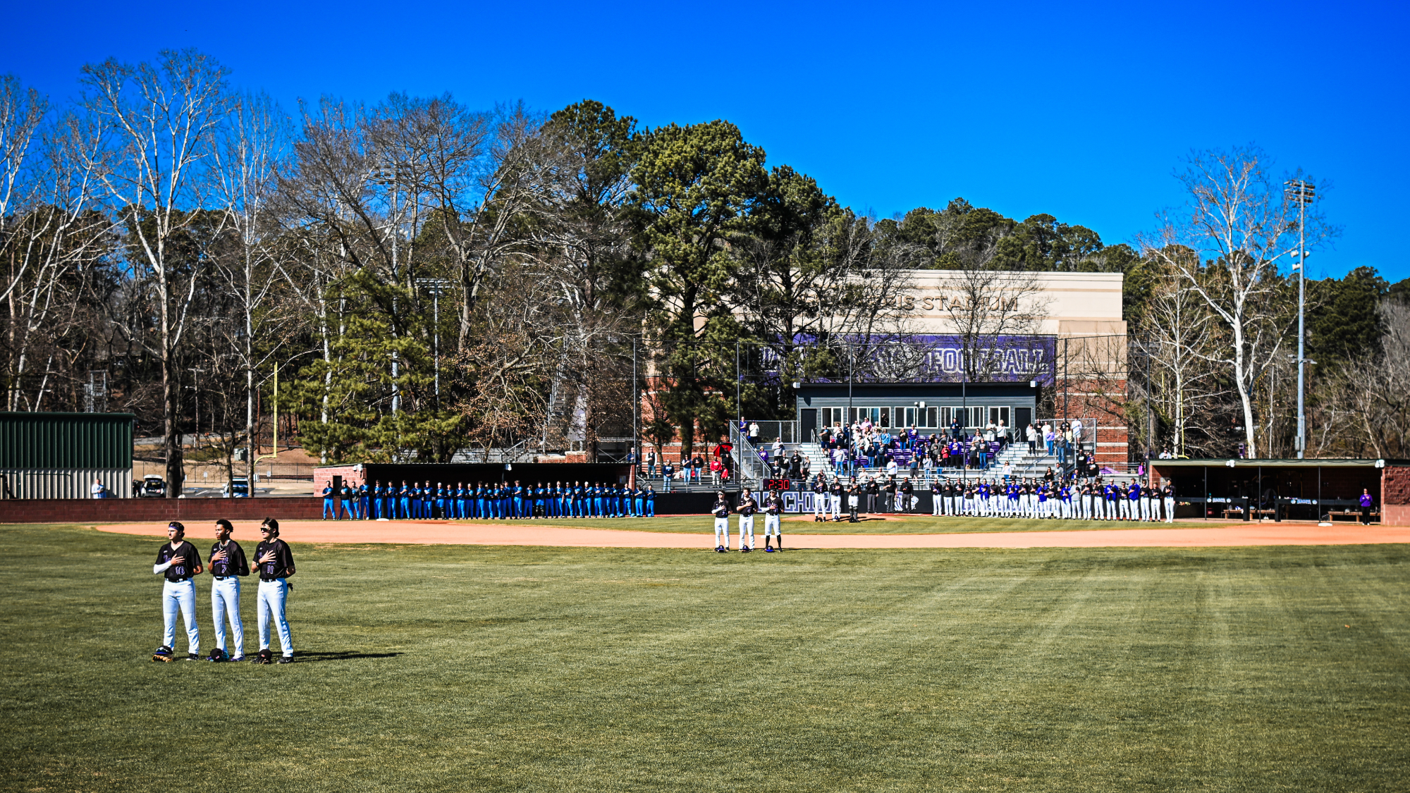Rab Rodgers Field national anthem vs UAFS 2025