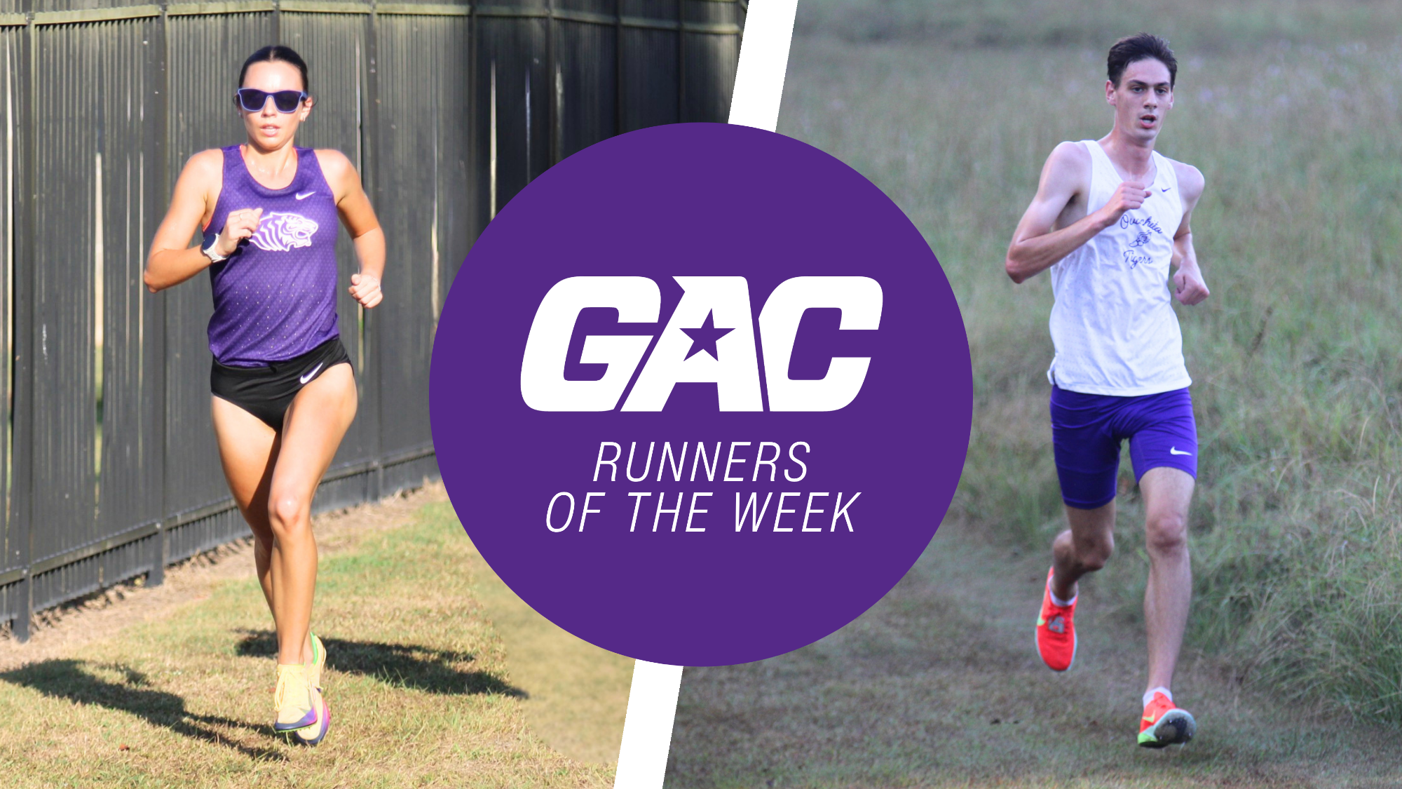 Lucy Holden and Caleb Greenwich GAC Runners of the Week