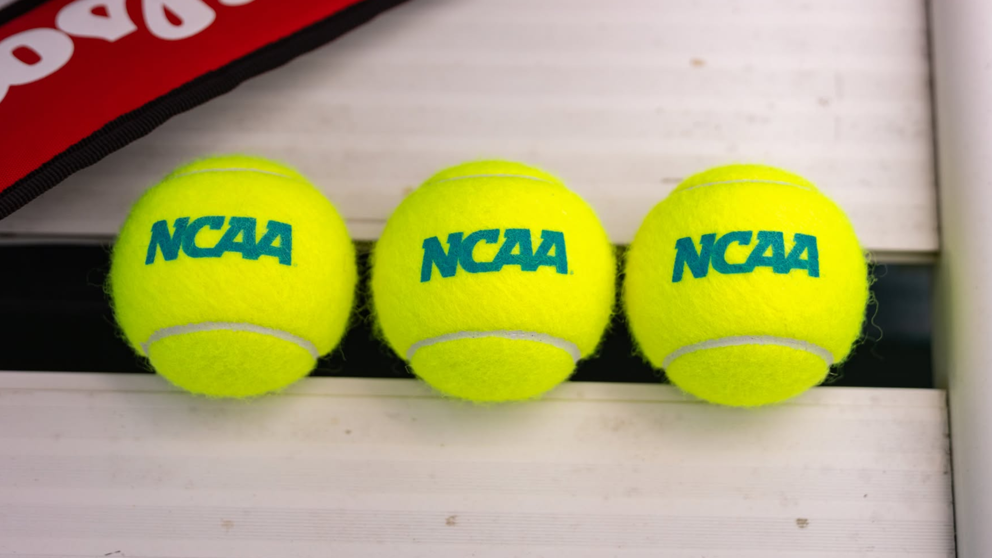 Tennis balls at NCAA nationals 2025