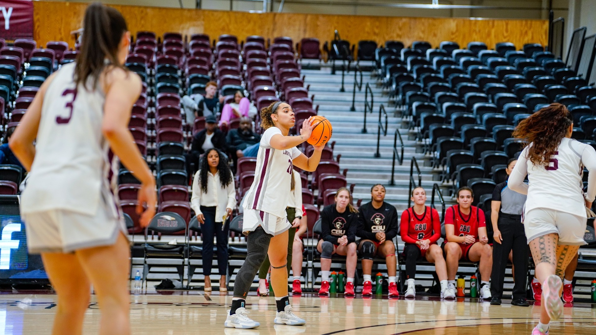 Melton looking at offense with ball in hand