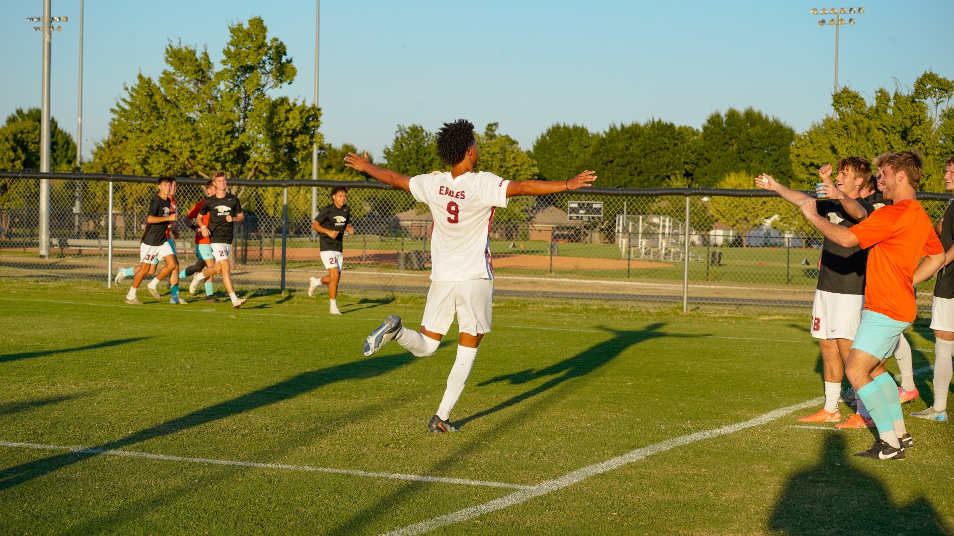 Nakolo goal celebration