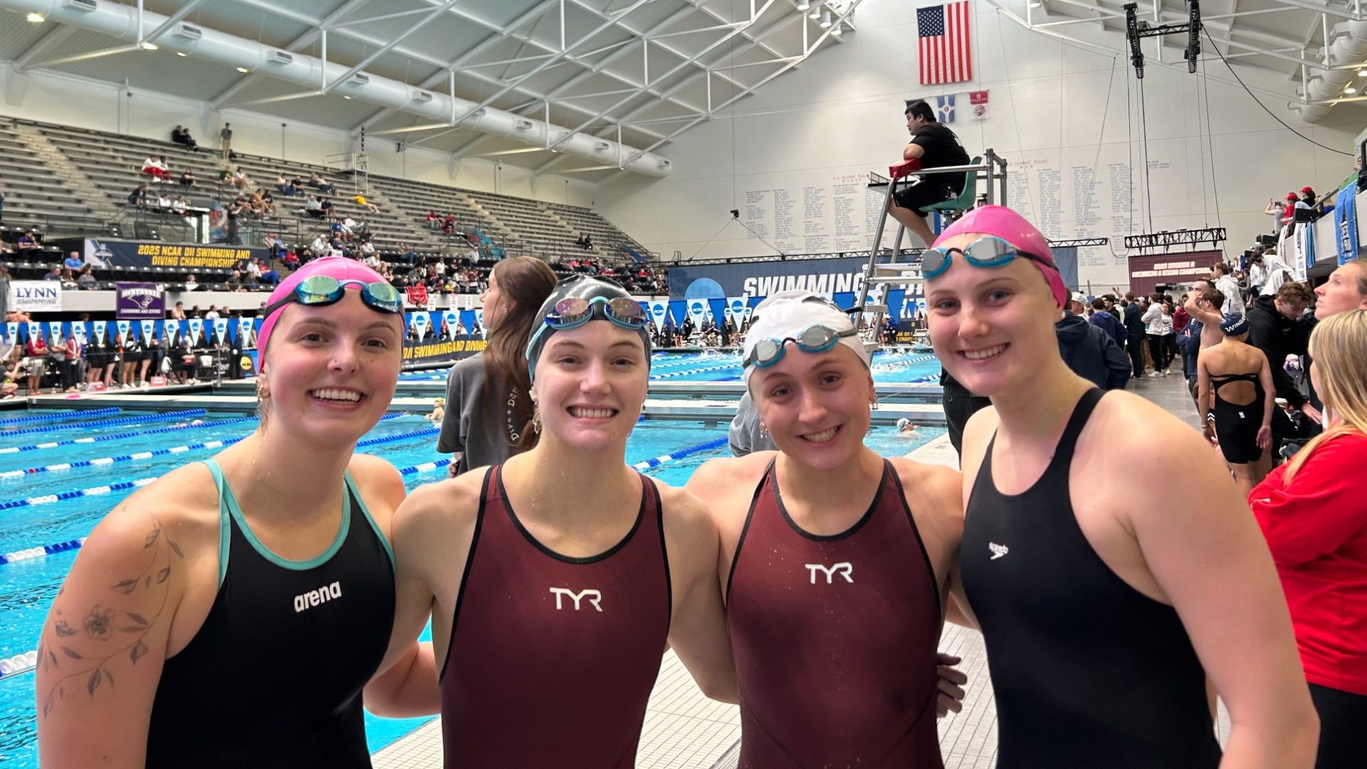 WSWIM 800 FR Relay School Record at '25 Nationals