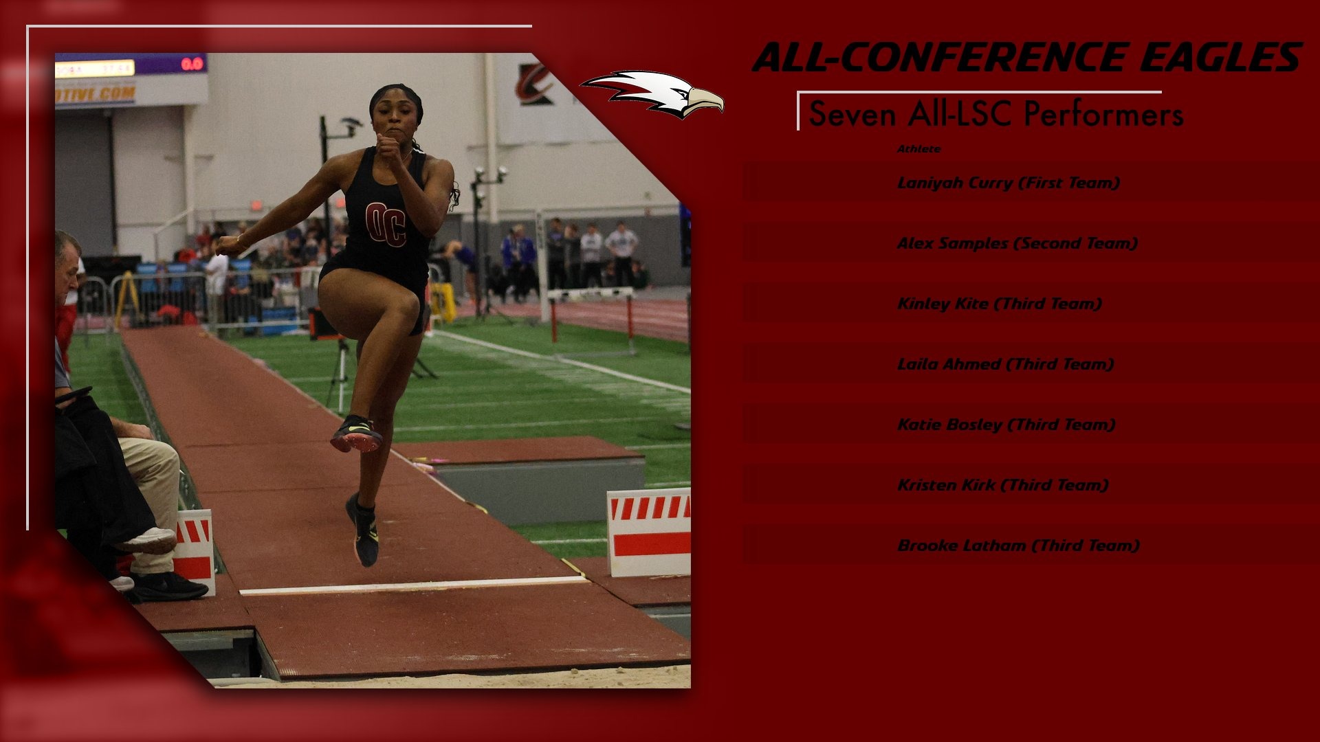 Seven ITF All-Conference Graphic