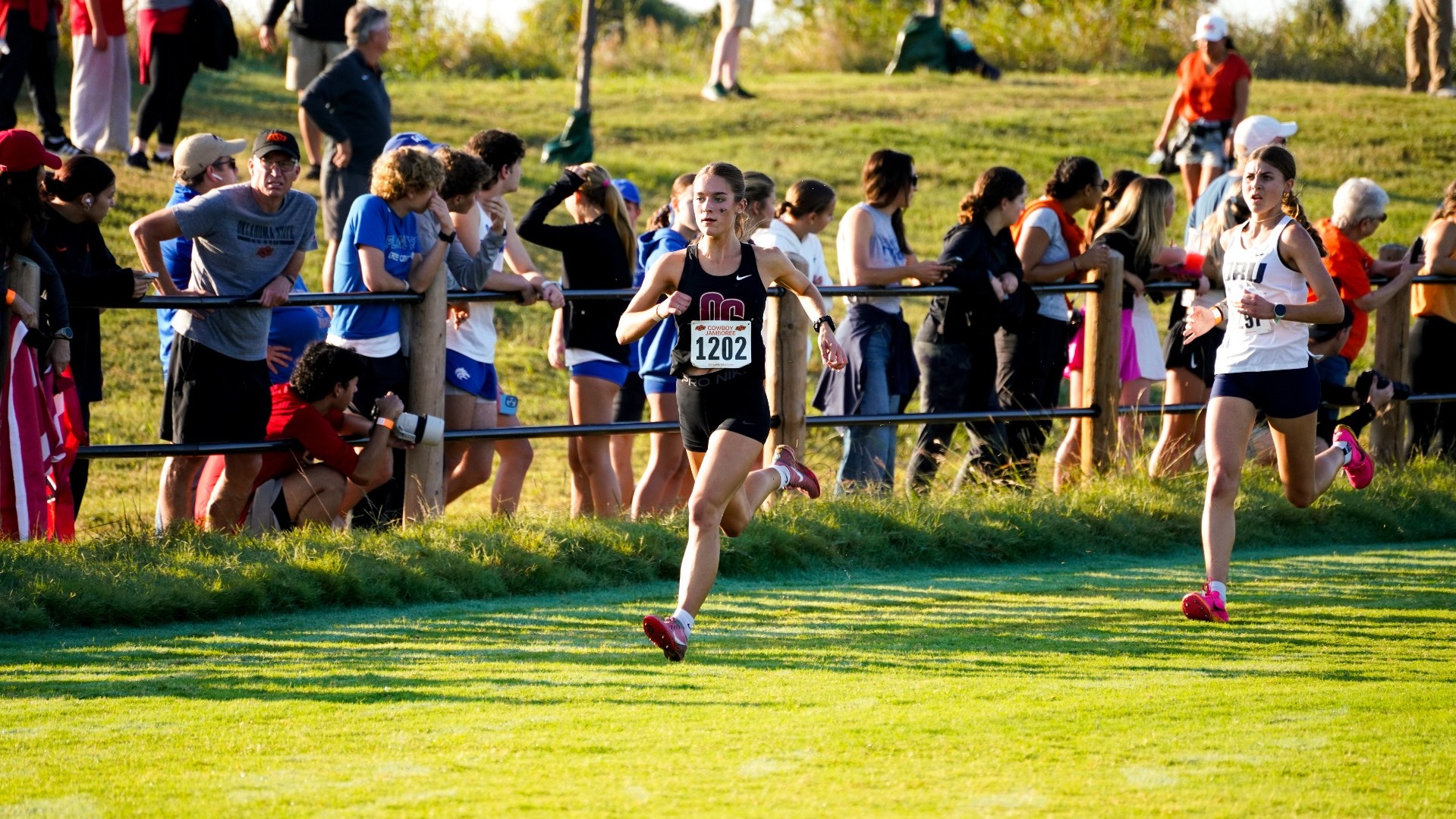 Brooke Latham running at Cowboy Jamboree