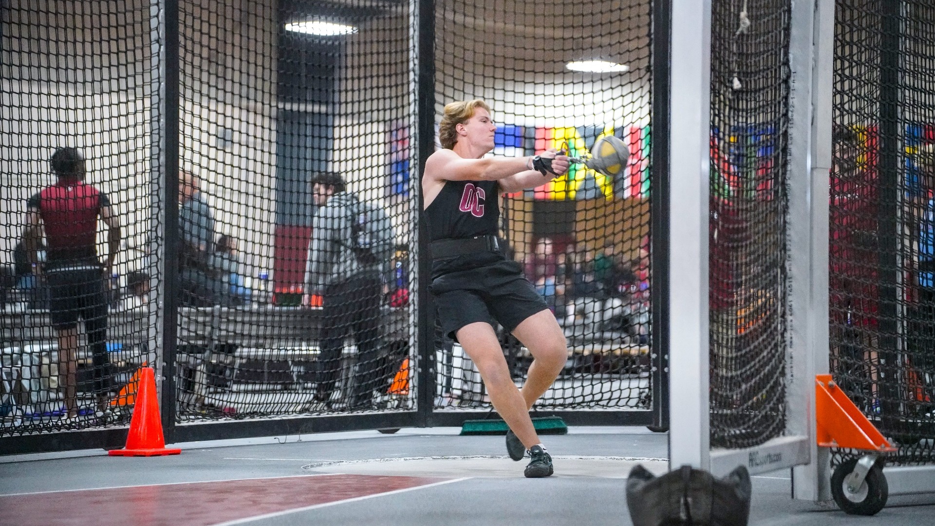 Solomon Ross weight throw at OU