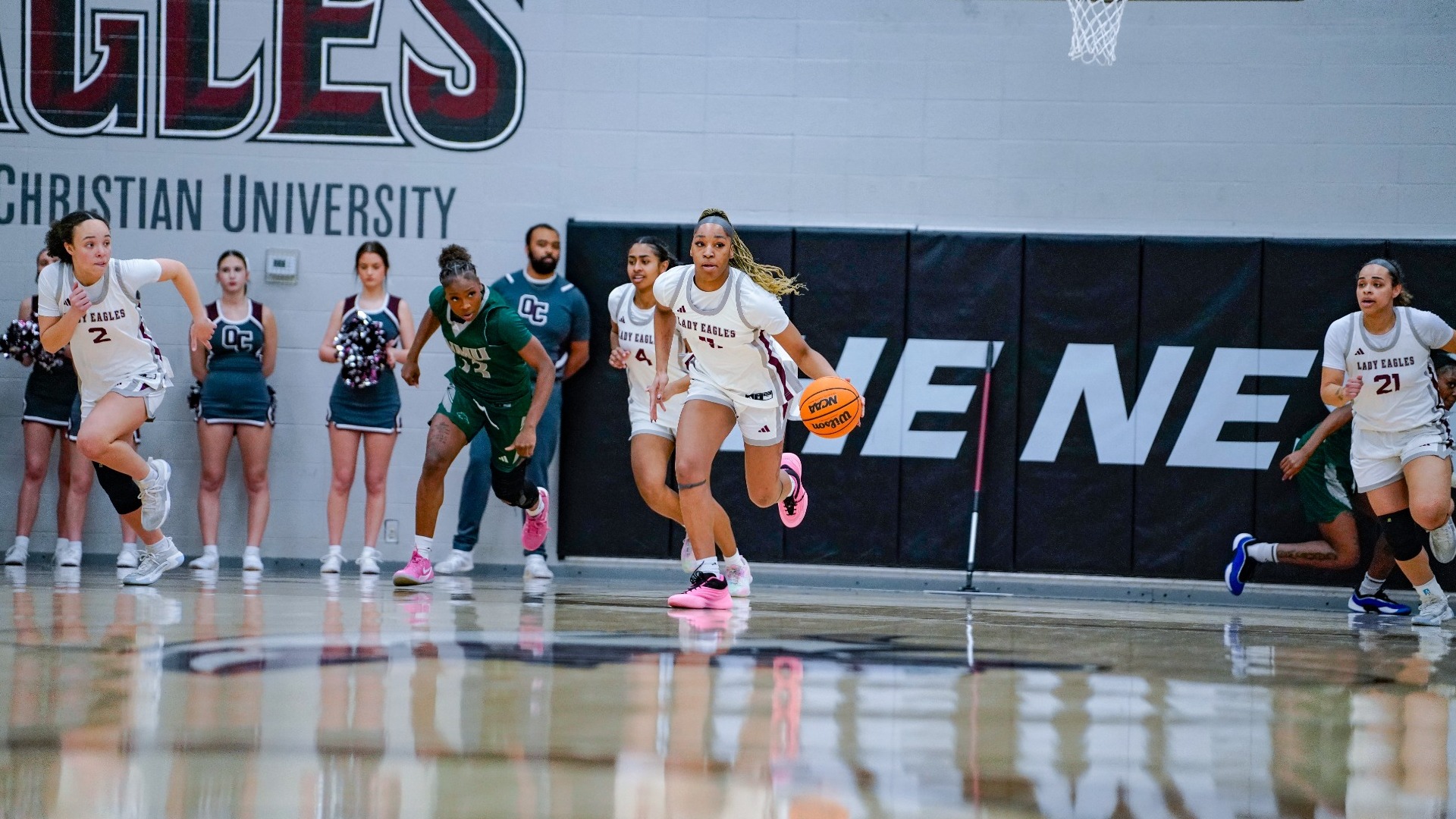 Jackson out on the break vs. ENMU