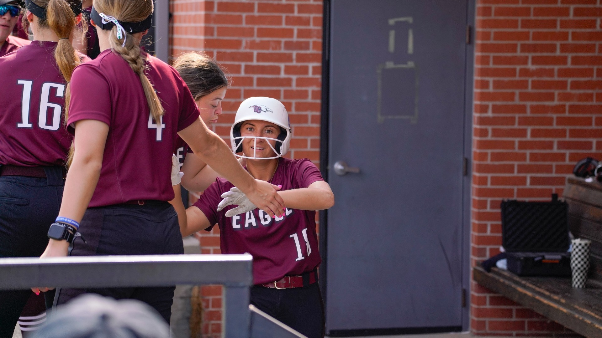 Brewster walking into dugout
