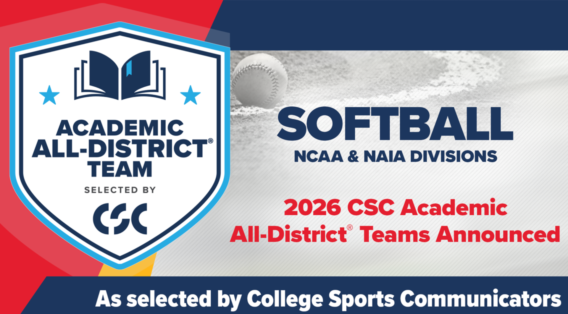 2026 CSC Academic All-District