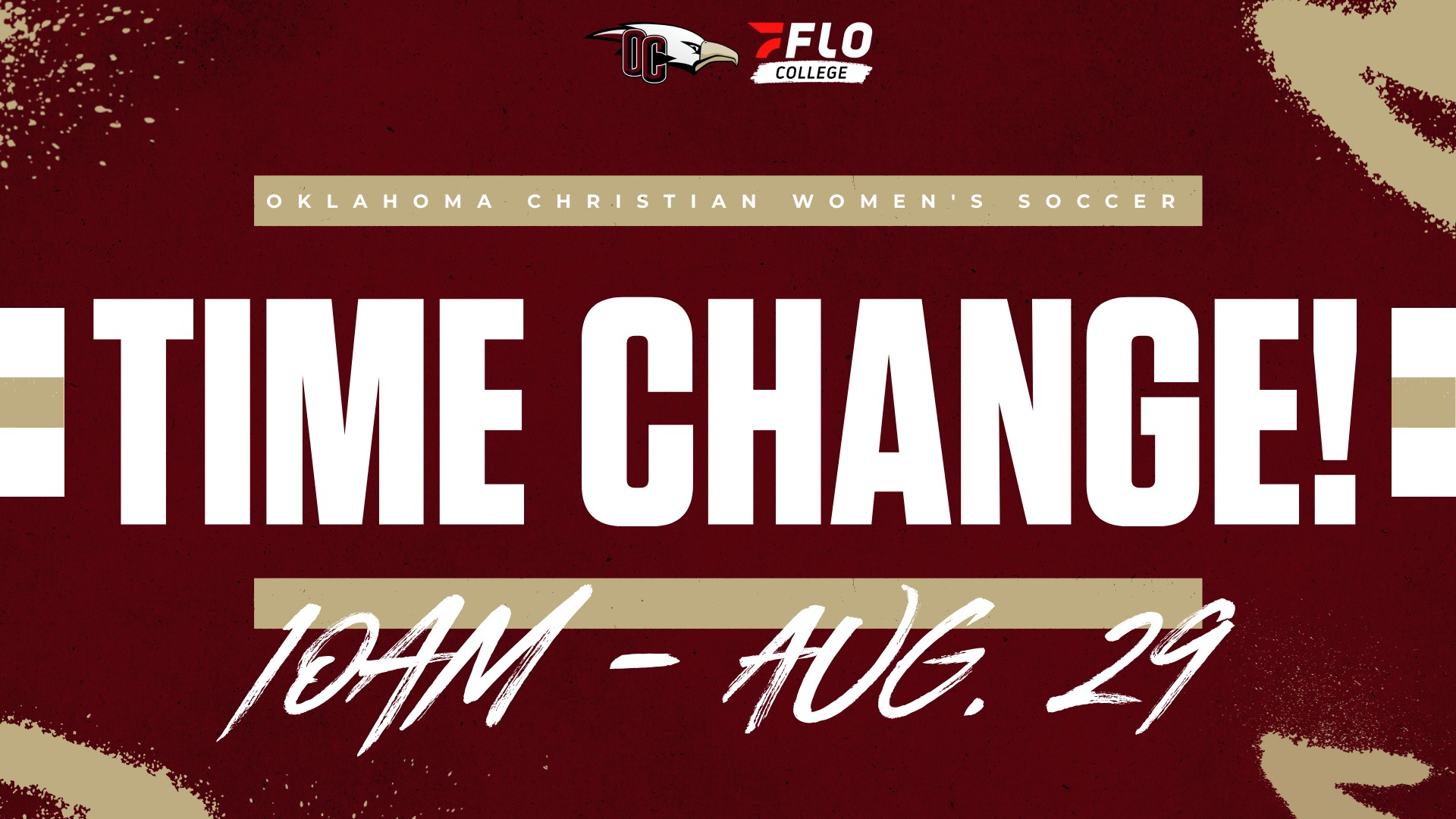 Game Time Change for WSOC Game 