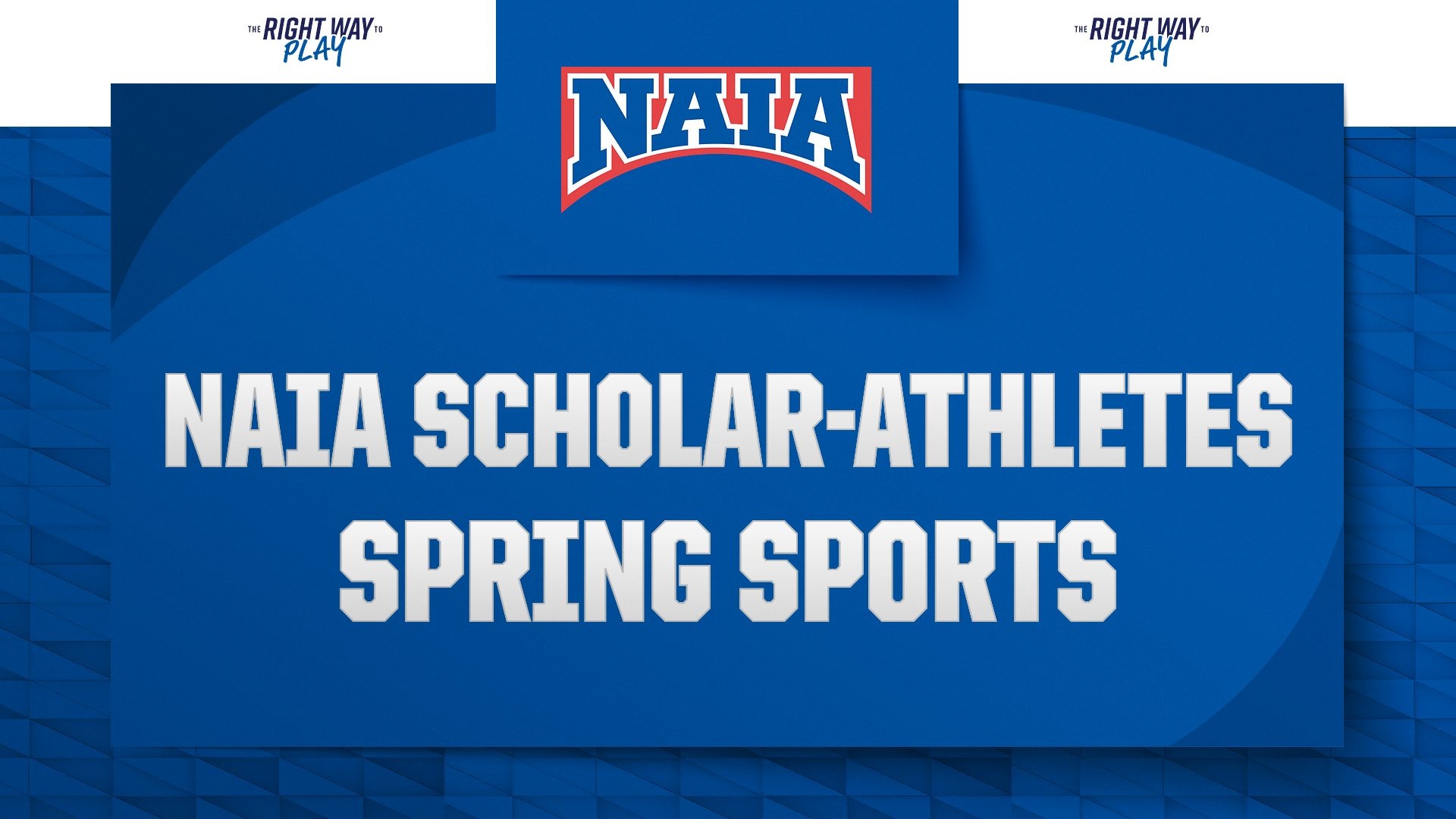 Spring Scholar Athletes