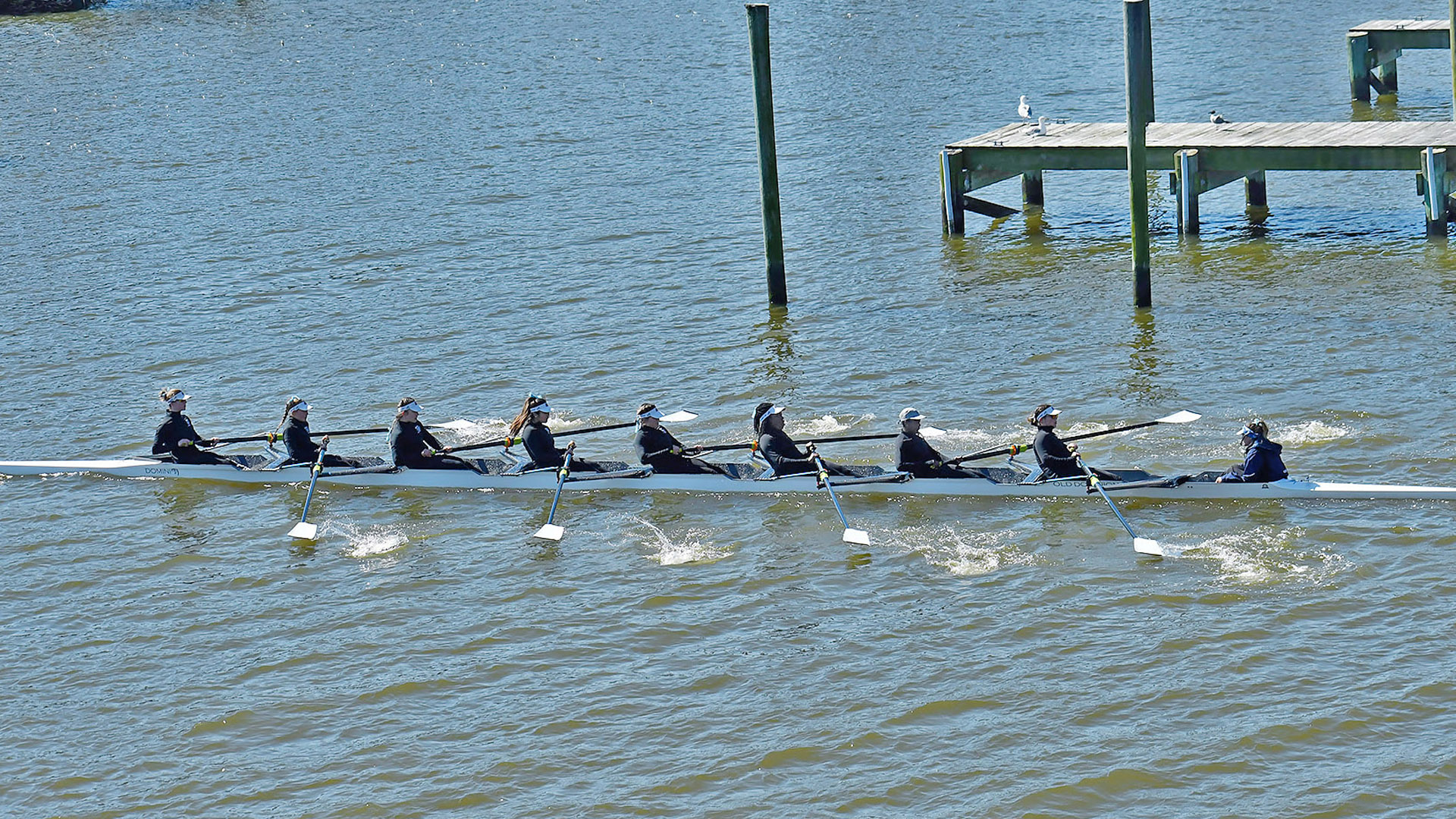 ODU Women's Rowing Hosts St. Joe's To Open Spring Season Old Dominion