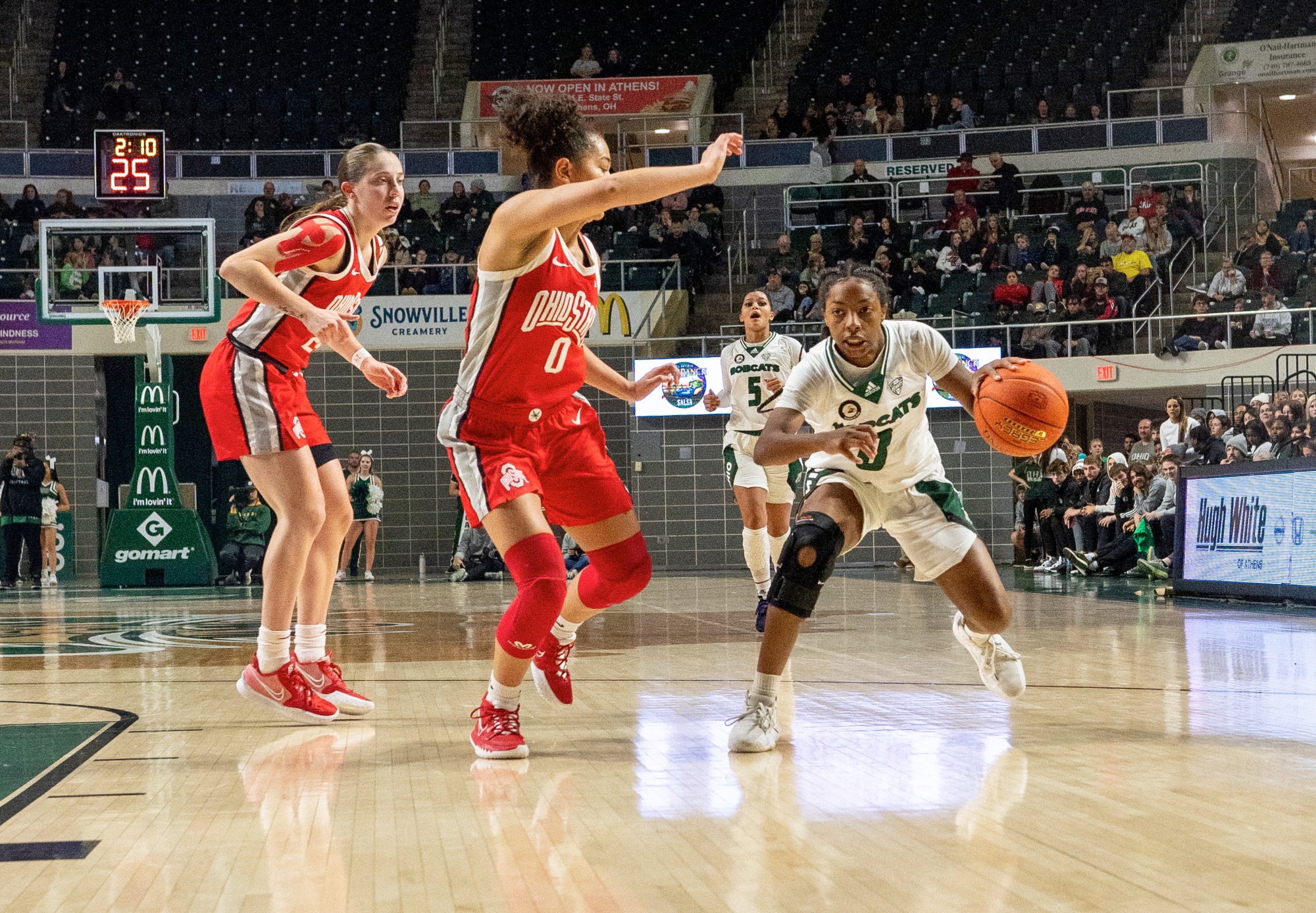Ohio Women's Basketball Falls to the Cincinnati Bearcats Ohio University