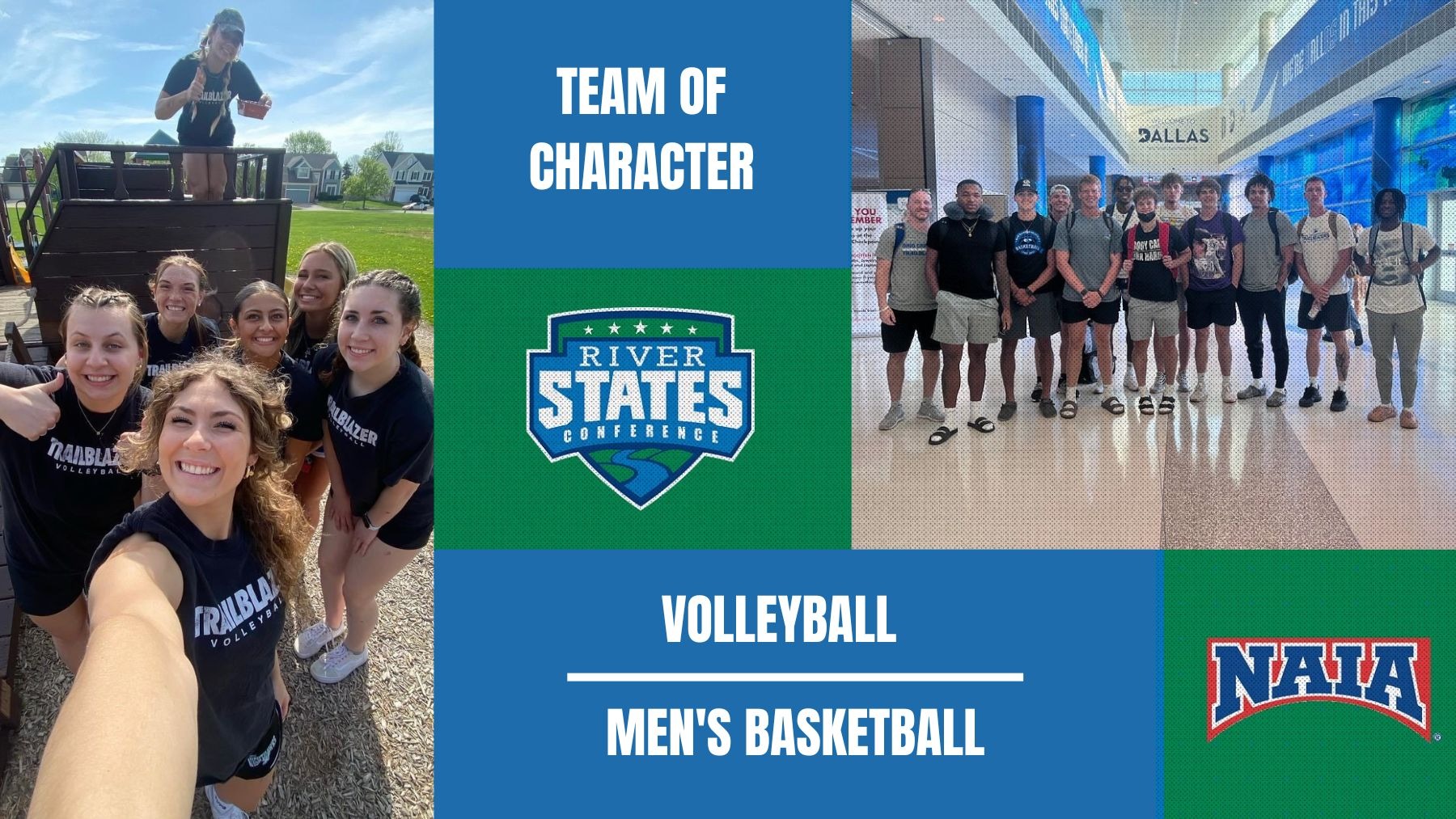 VOLLEYBALL AND MEN'S BASKETBALL NAMED RSC TEAMS OF CHARACTER Ohio Christian University