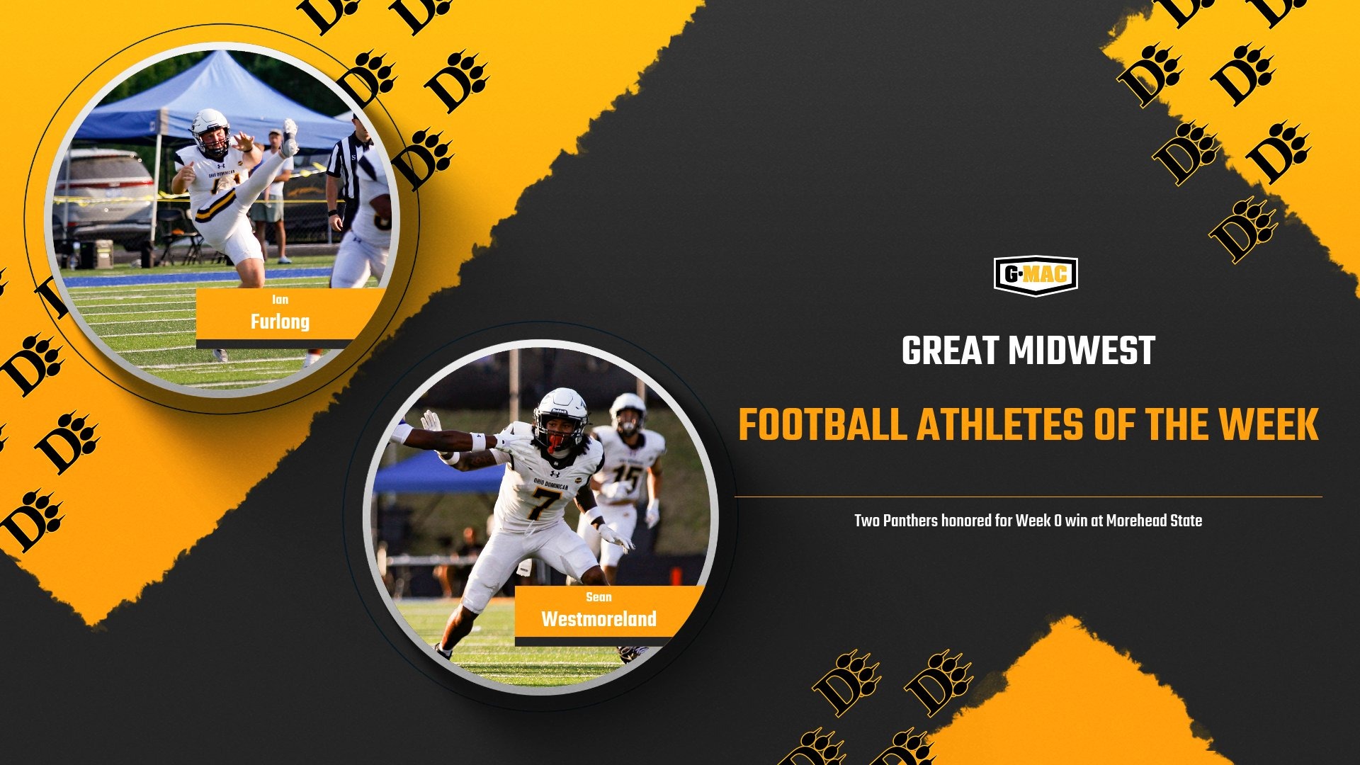Week 0 Athletes of the Week