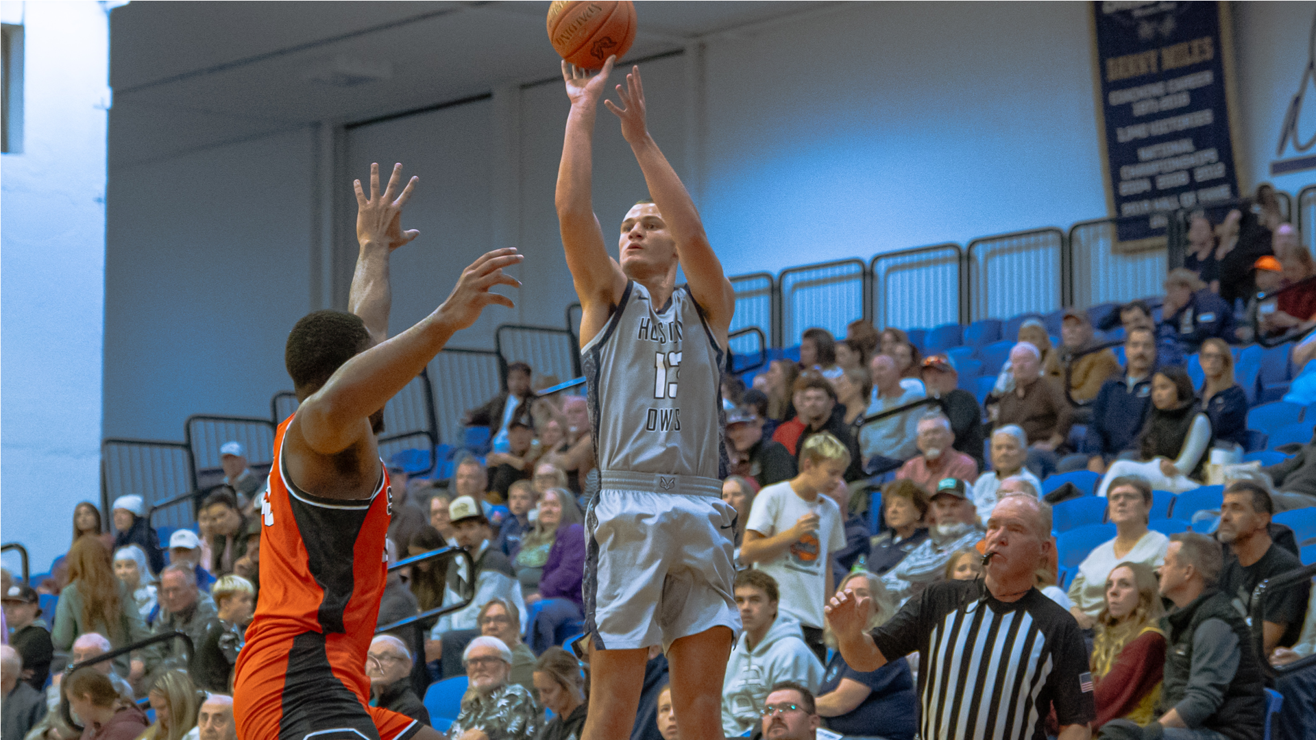Basketball Player shooting