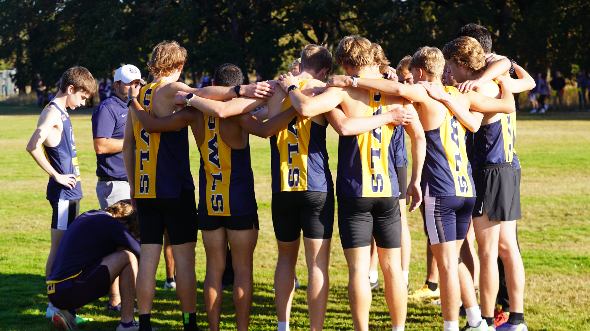 Cross Country Huddle