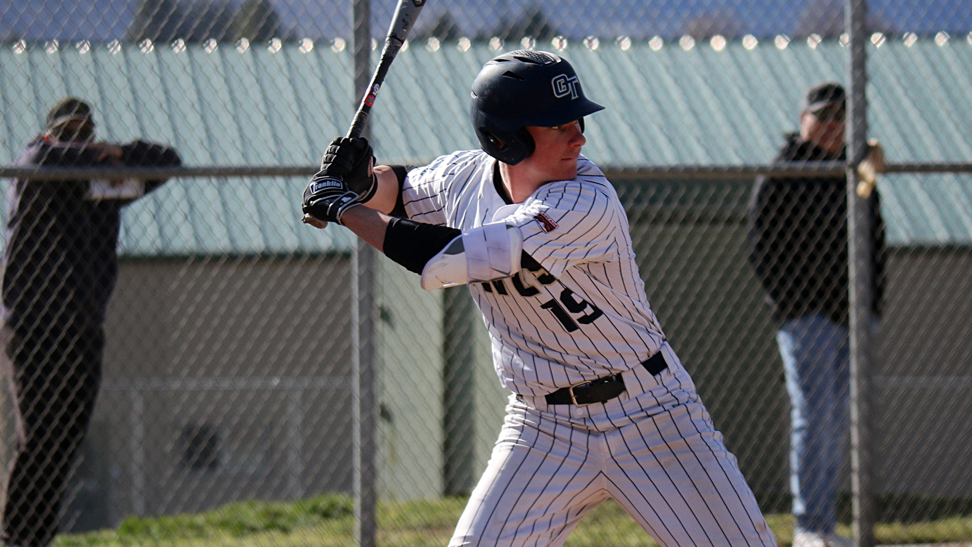 Corkery at bat for OIT