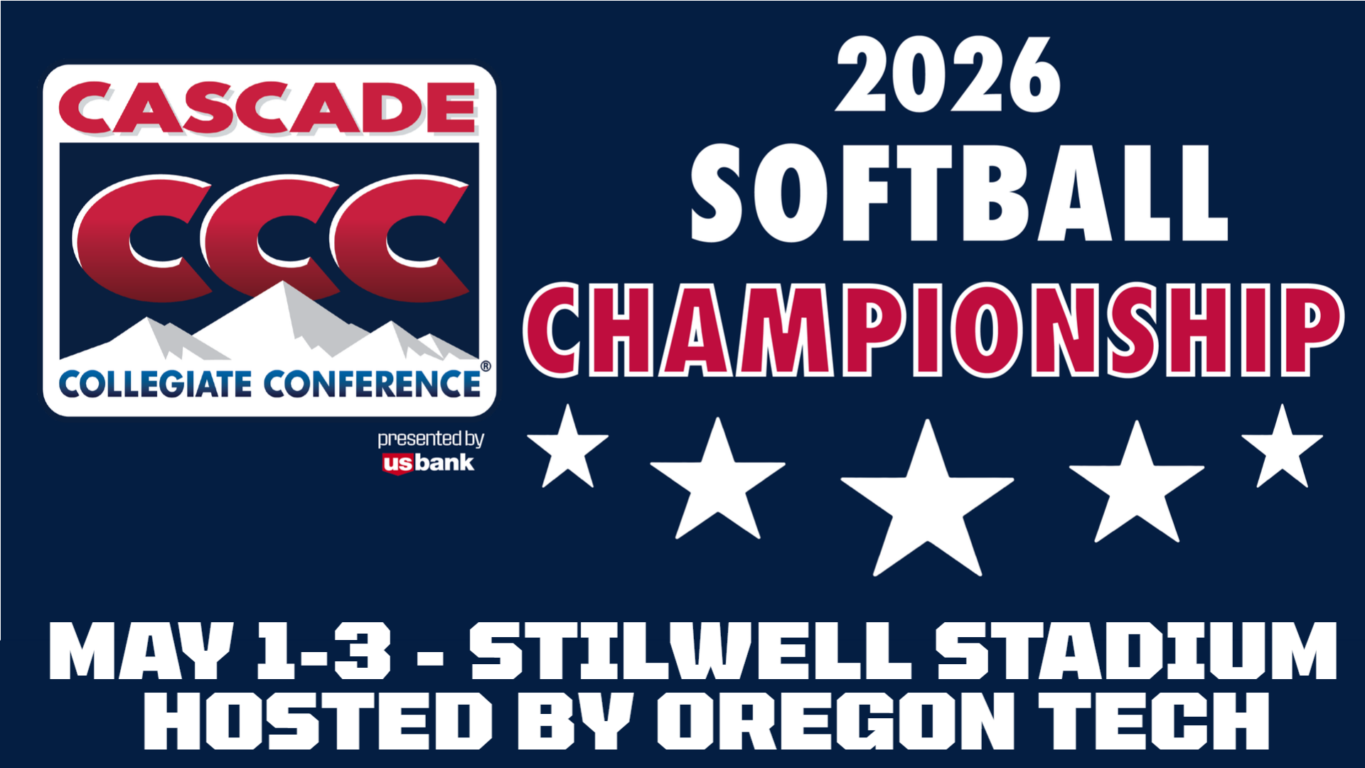 Cascade Conference Softball Championships 2026