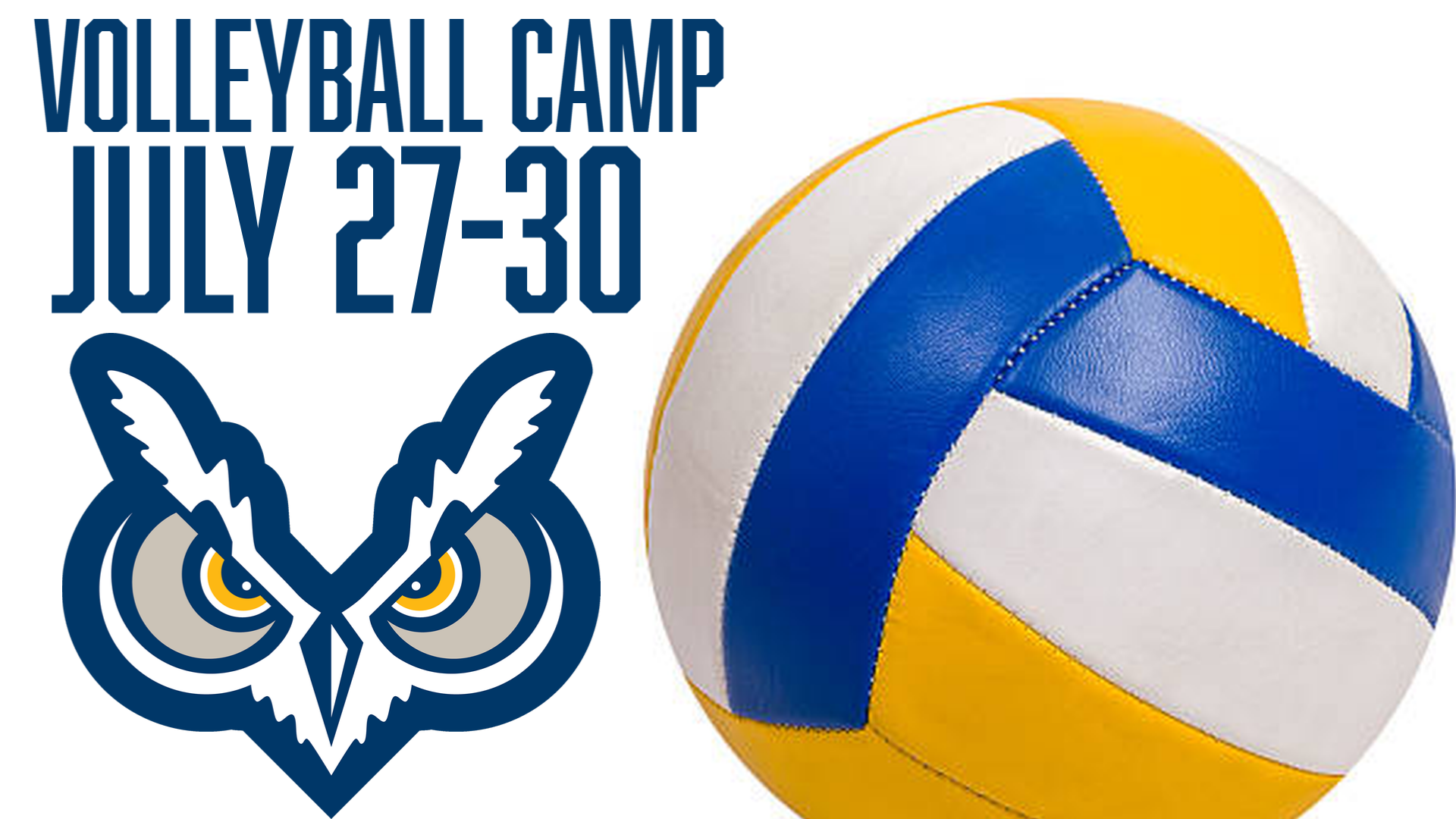 Volleyball Camp July 27-30