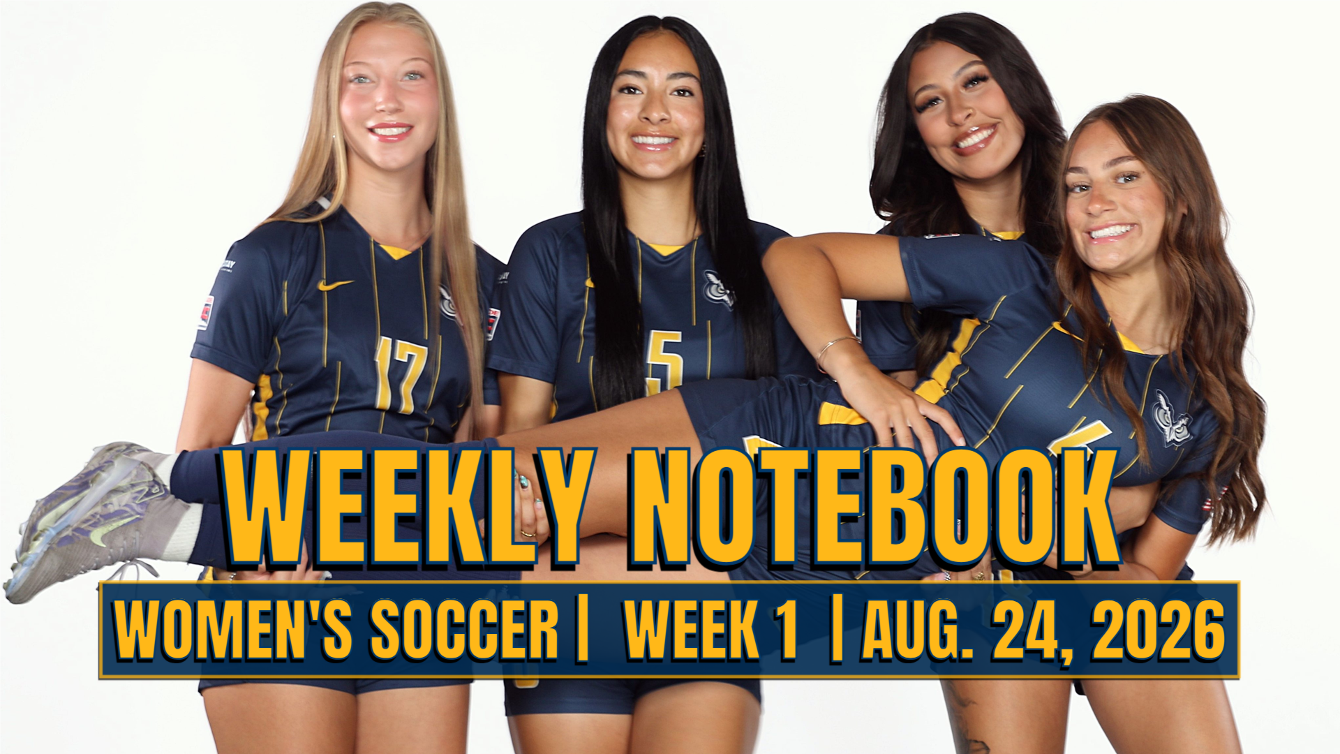 Women's Soccer Notebook Week 1
