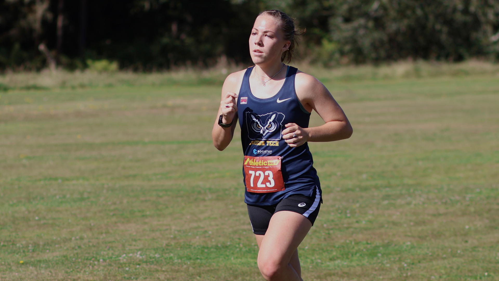 Cross Country Runner Running