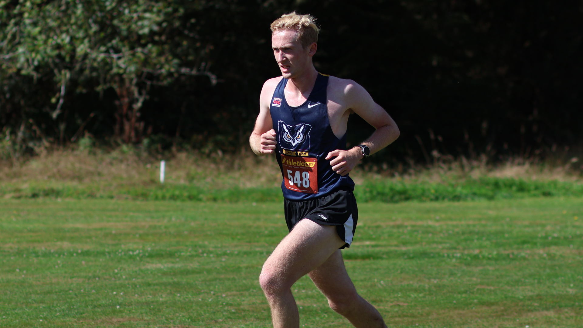 Cross Country runner running