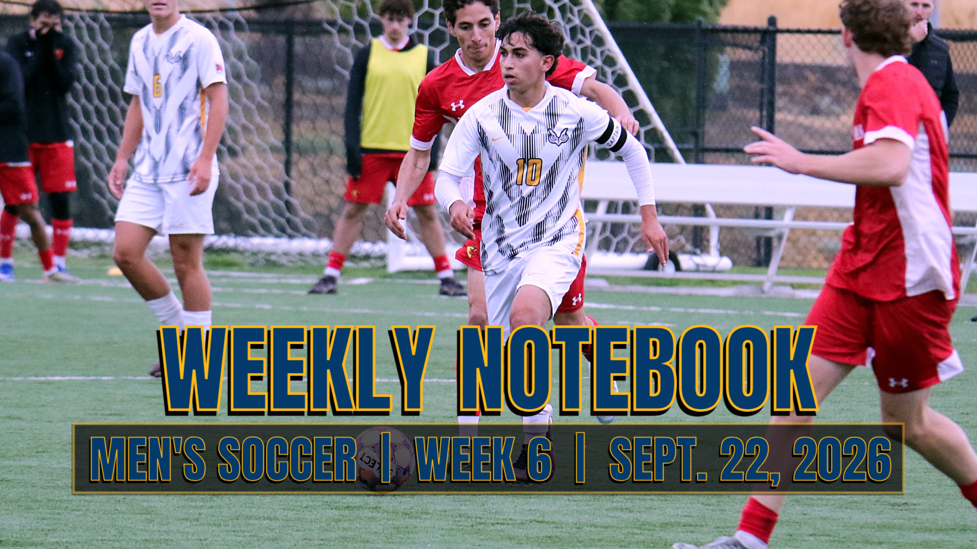 Men's Soccer Notebook Week 6