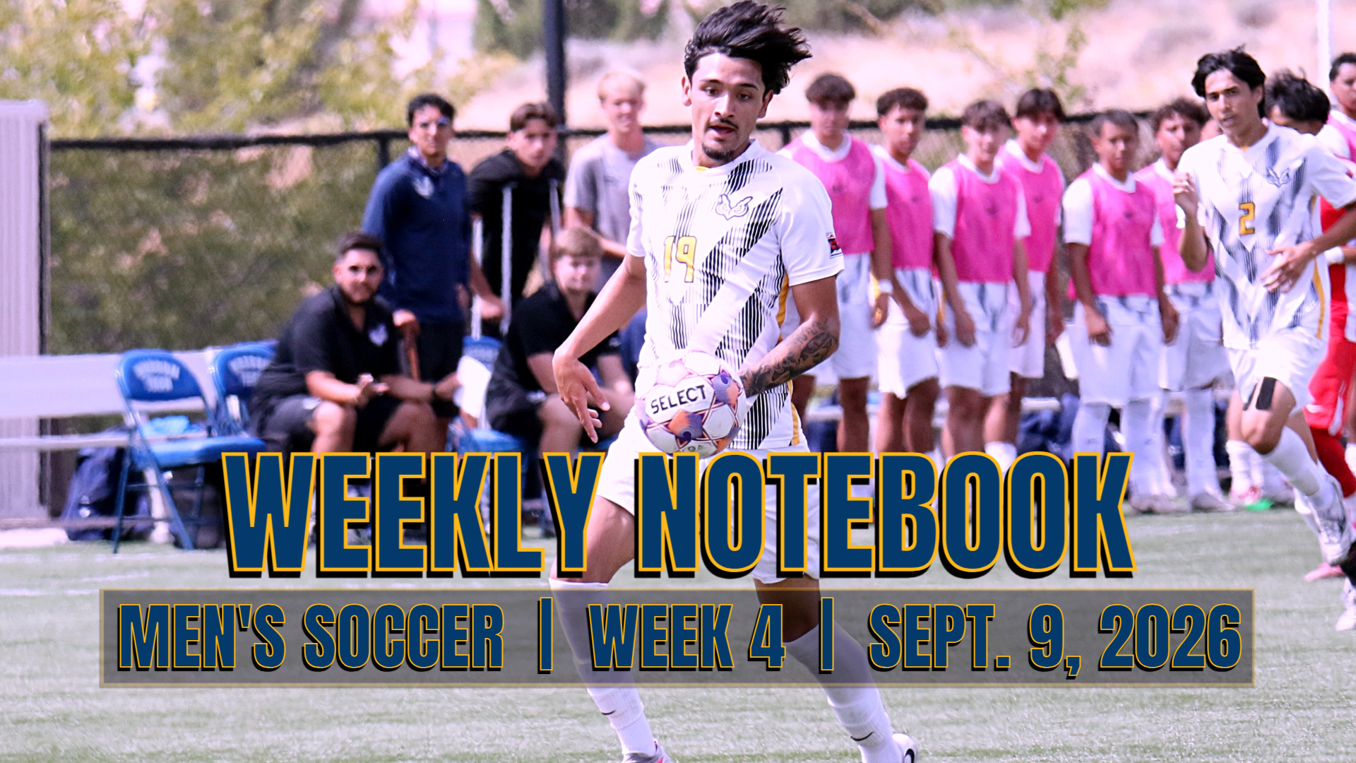 Men's Soccer Notebook Week 4