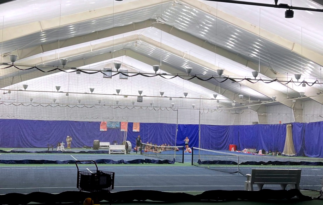 Edmond Racquet Club Indoor Cheer Practices