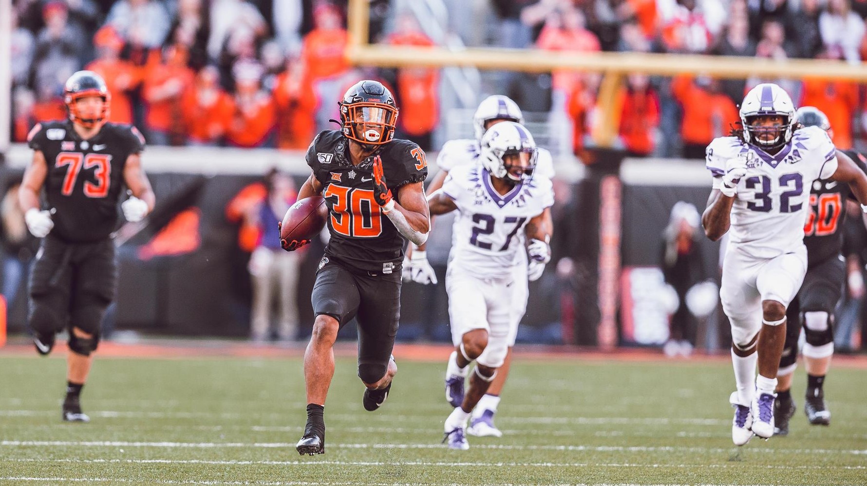 Chuba Hubbard - 2020 - Cowboy Football - Oklahoma State University Athletics