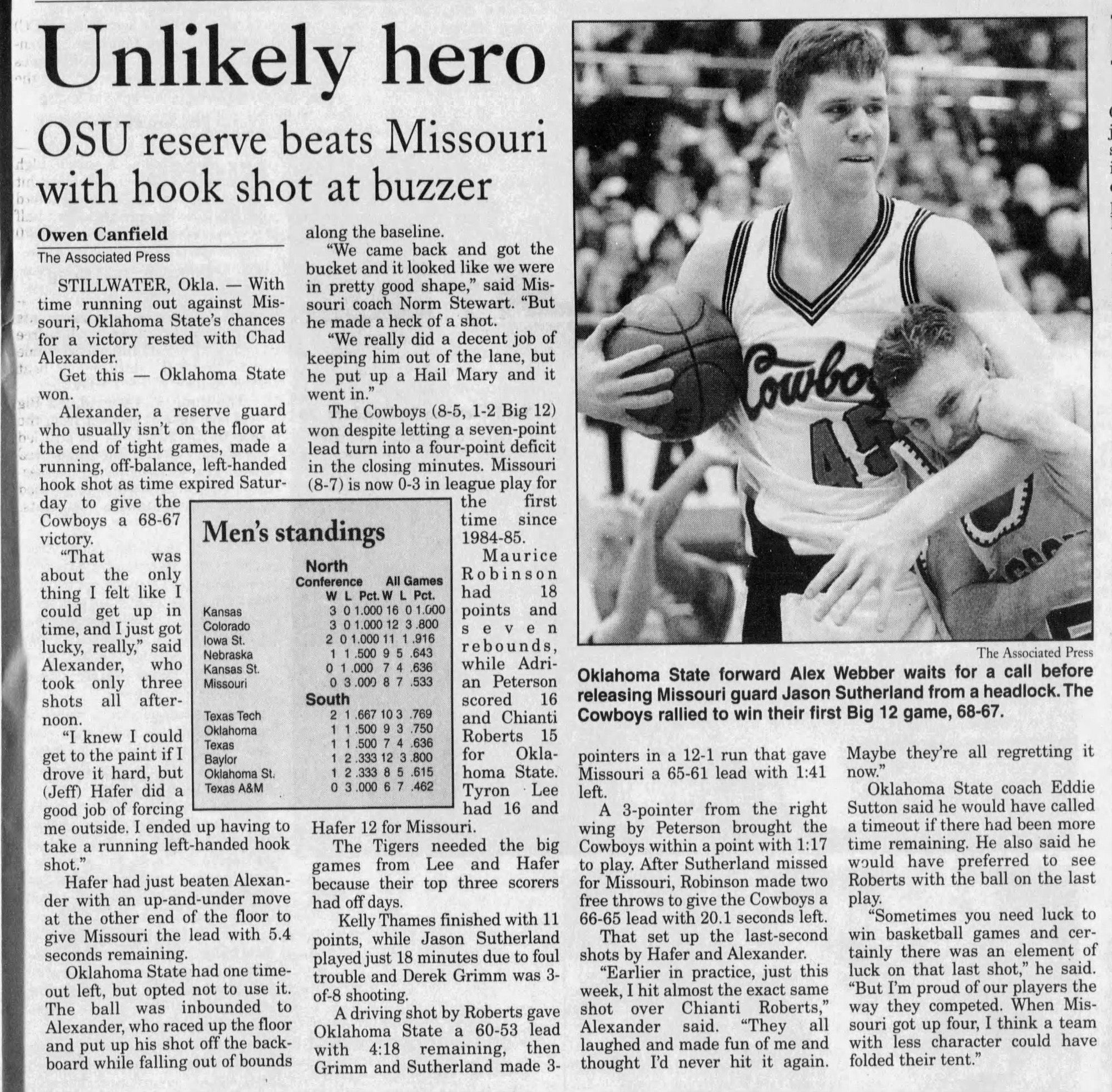 Alumni Spotlight Alex ber Oklahoma State University Athletics