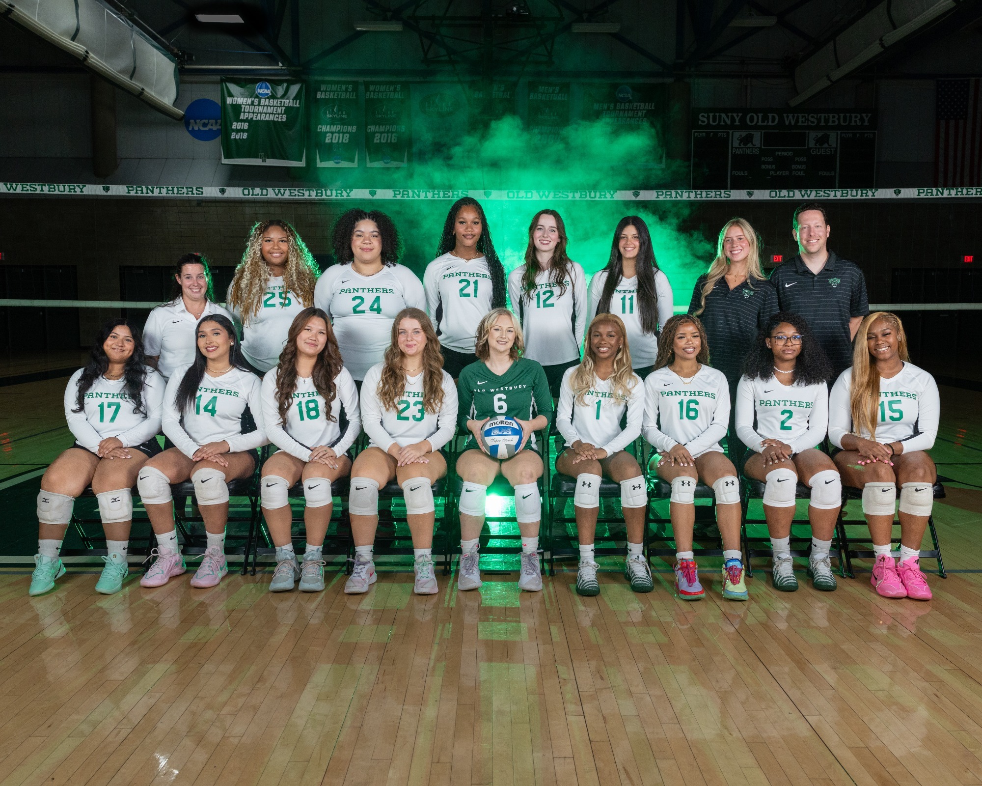 Womens vball roster pic