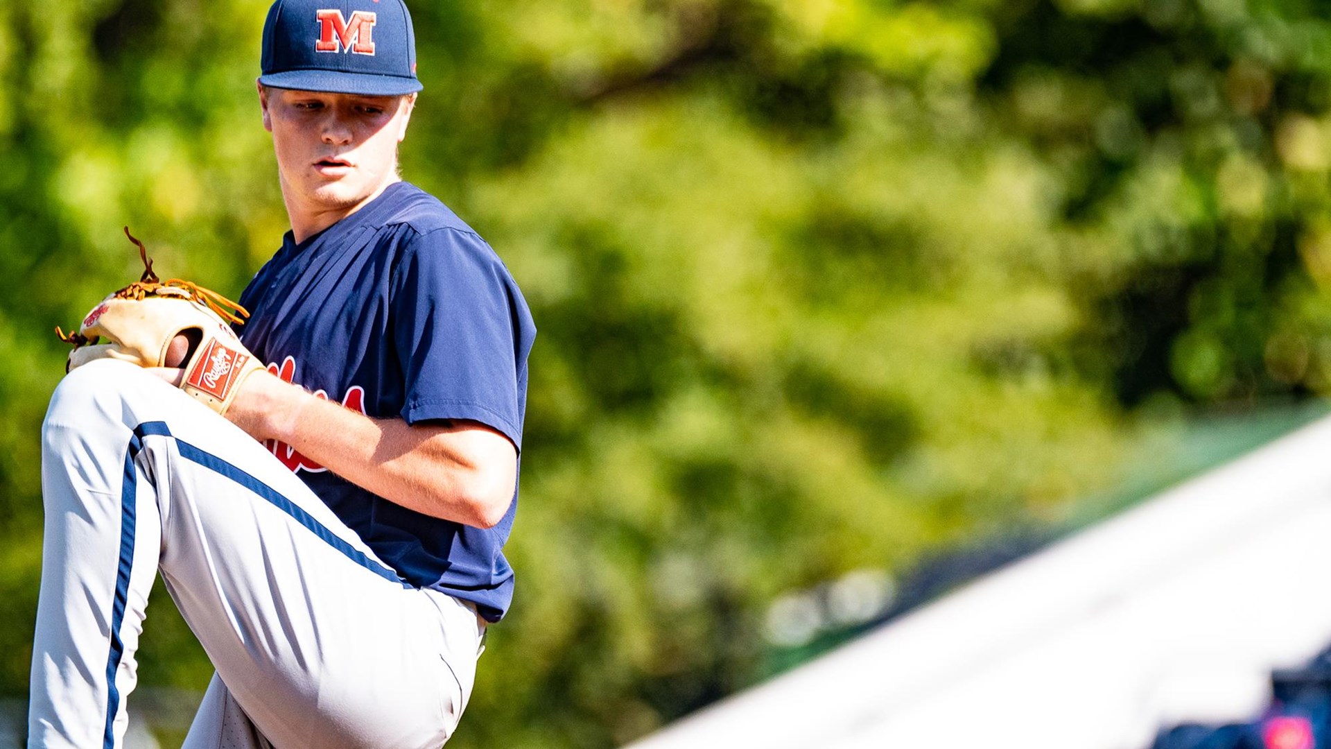 Drew McDaniel Baseball Ole Miss Athletics