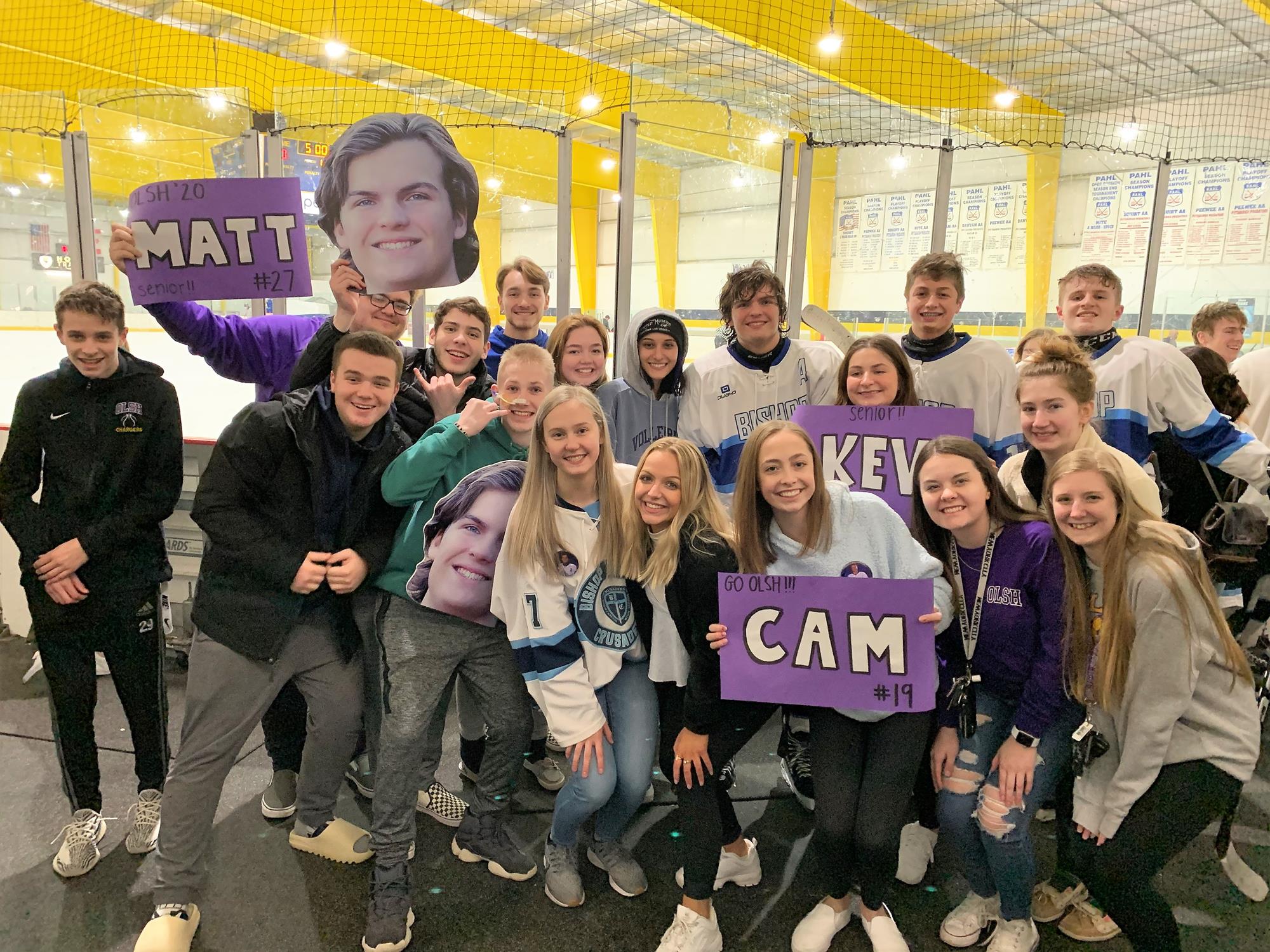 Hockey Senior Night 2020